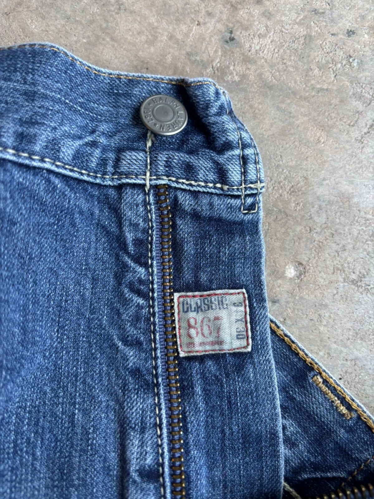 Polo Ralph Lauren × Ralph Lauren × Wrangler Vintage Ralph Lauren Jeans Size US 34 / EU 50 - 5 Thumbnail
