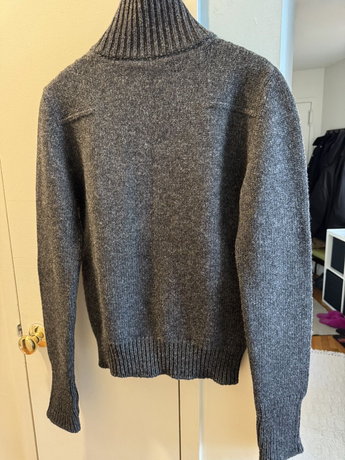 DIOR HOMME⭐︎エディスリマン期/クラッシュニットL used美品 Dior × Hedi Slimane Dior Homme AW 2004 “victim of the crime