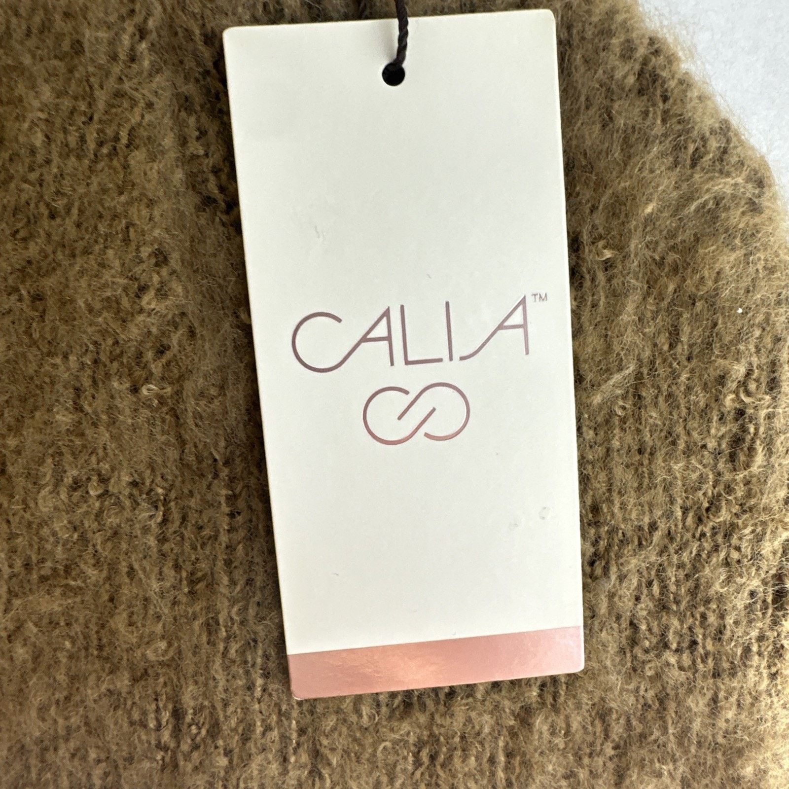 & Other Stories Calia Hat Beanie Womens One Size Tan Brown Luxe Soft Knit Size ONE SIZE - 2 Thumbnail