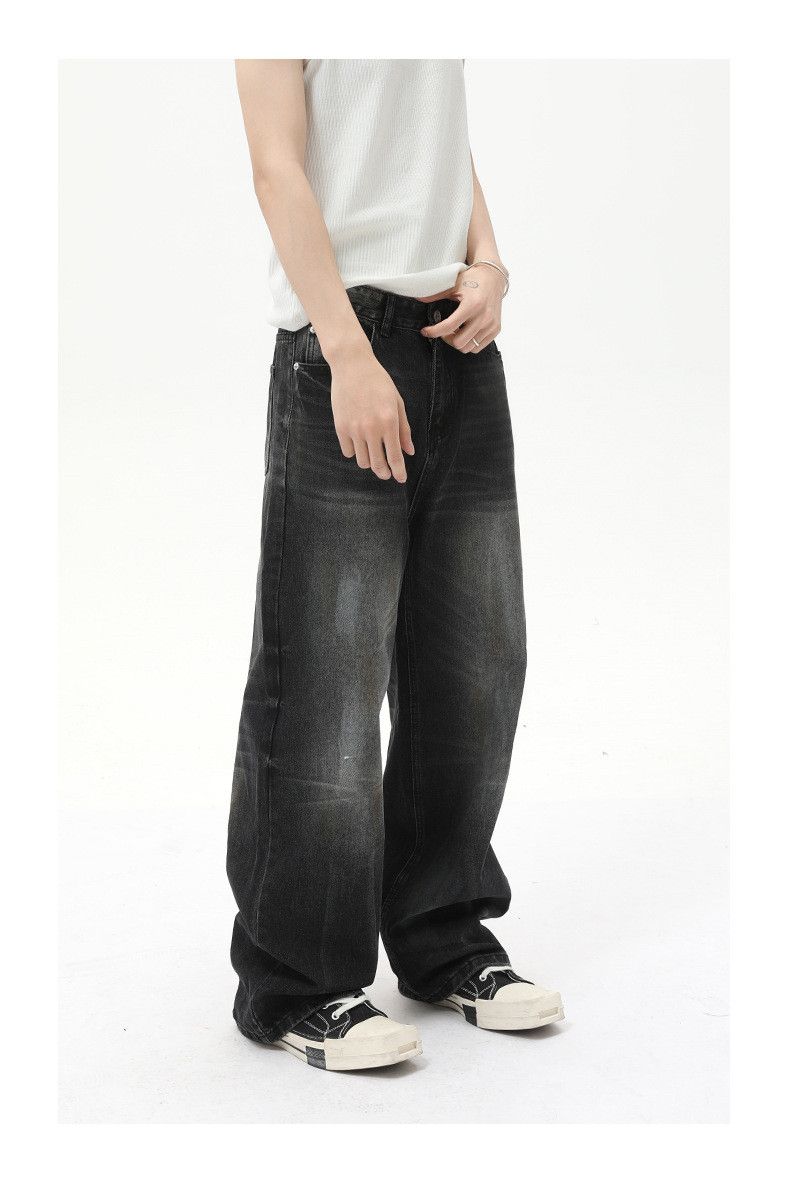 Japanese Brand × Jean Washed vintage distressed whisker washed casual jeans Size US 32 / EU 48 - 5 Thumbnail