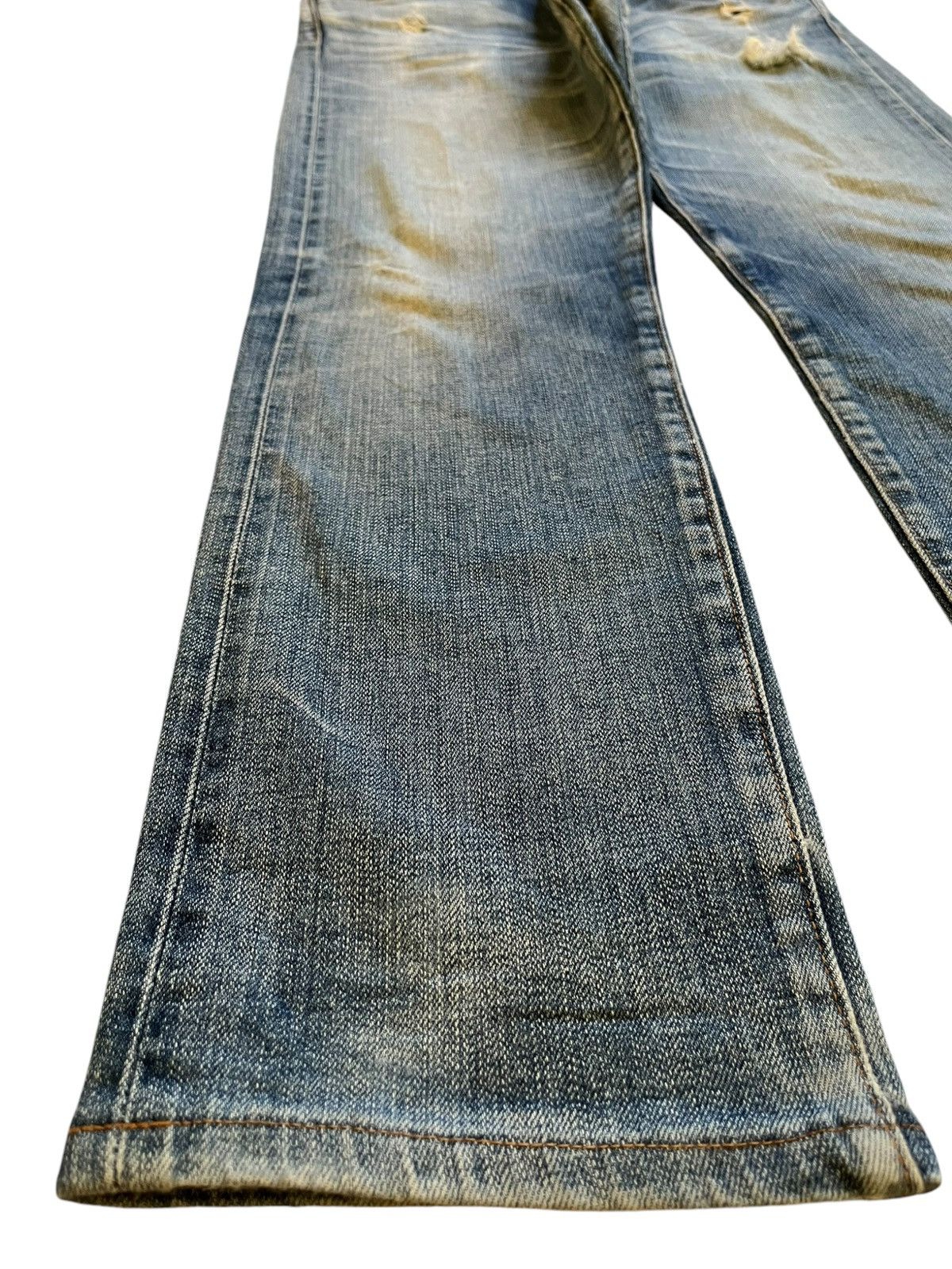 Levi's Vintage Levis 511 Faded Wash Selvedge Jeans Size US 33 - 7 Thumbnail