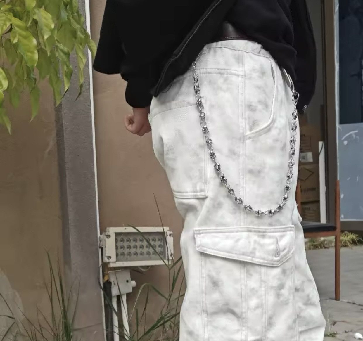 Jewelry New Model Skeleton Pants Chain Size ONE SIZE - 5 Thumbnail