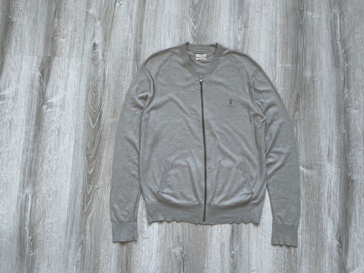 Allsaints × Designer × Japanese Brand All Saints Light Bomber Cardigan Full Zip Pullover Size US M / EU 48-50 / 2 - 1 Thumbnail