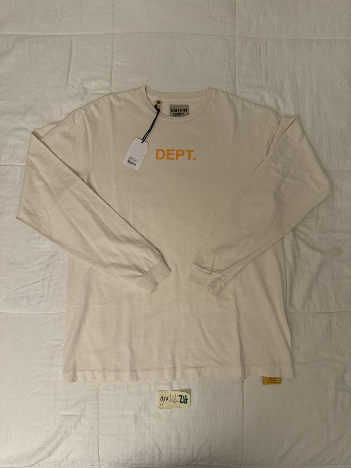 GALLERY DEPT LONG SLEEVE TEE (白 / Mサイズ) GALLERY DEPT LONG SLEEVE TEE (白 / Mサイズ) Men's Gallery Dept