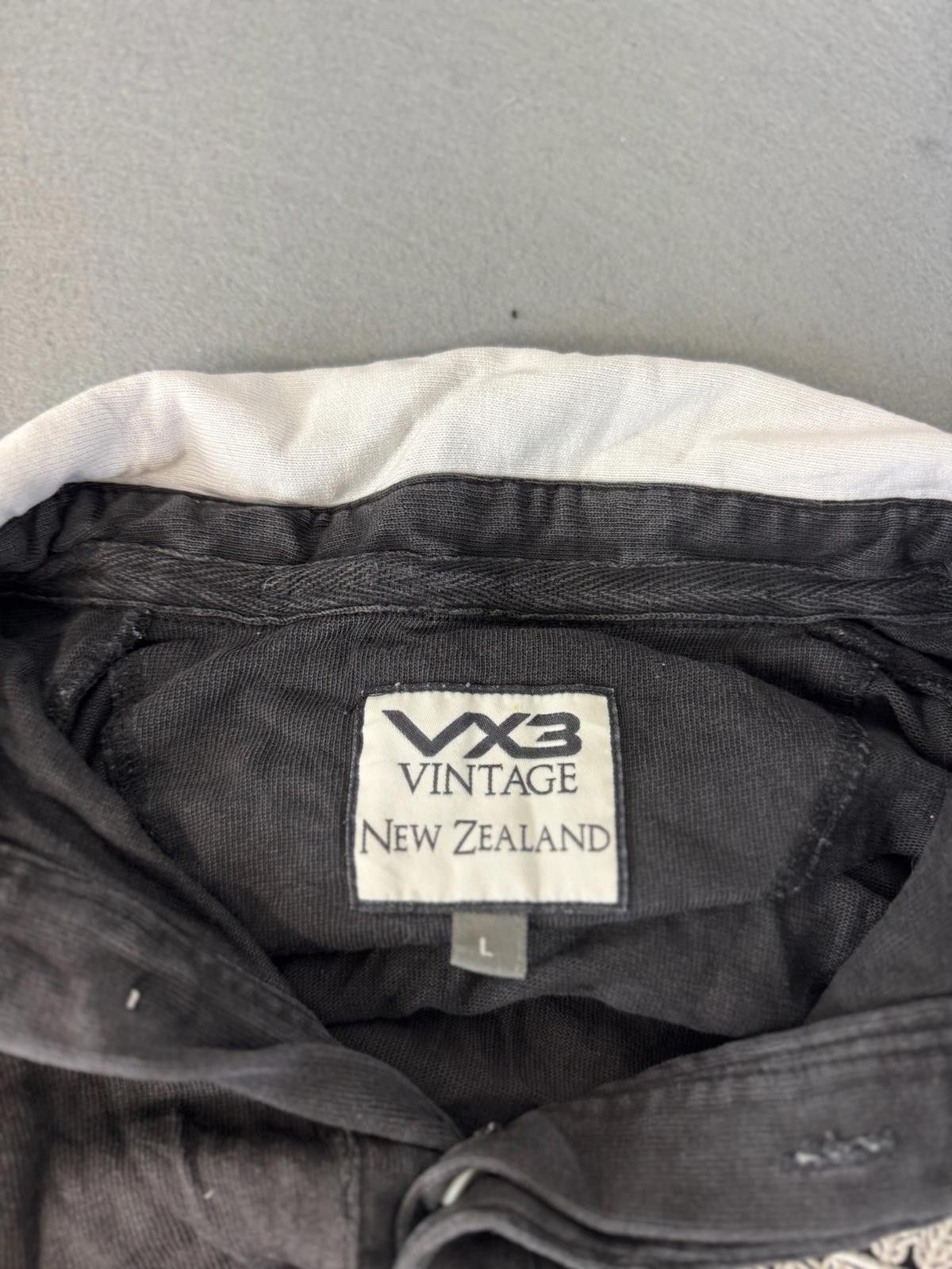 Designer VX3 Long Sleeve Polo Shirt New Zealand Embroidery Size L Size US L / EU 52-54 / 3 - 4 Thumbnail