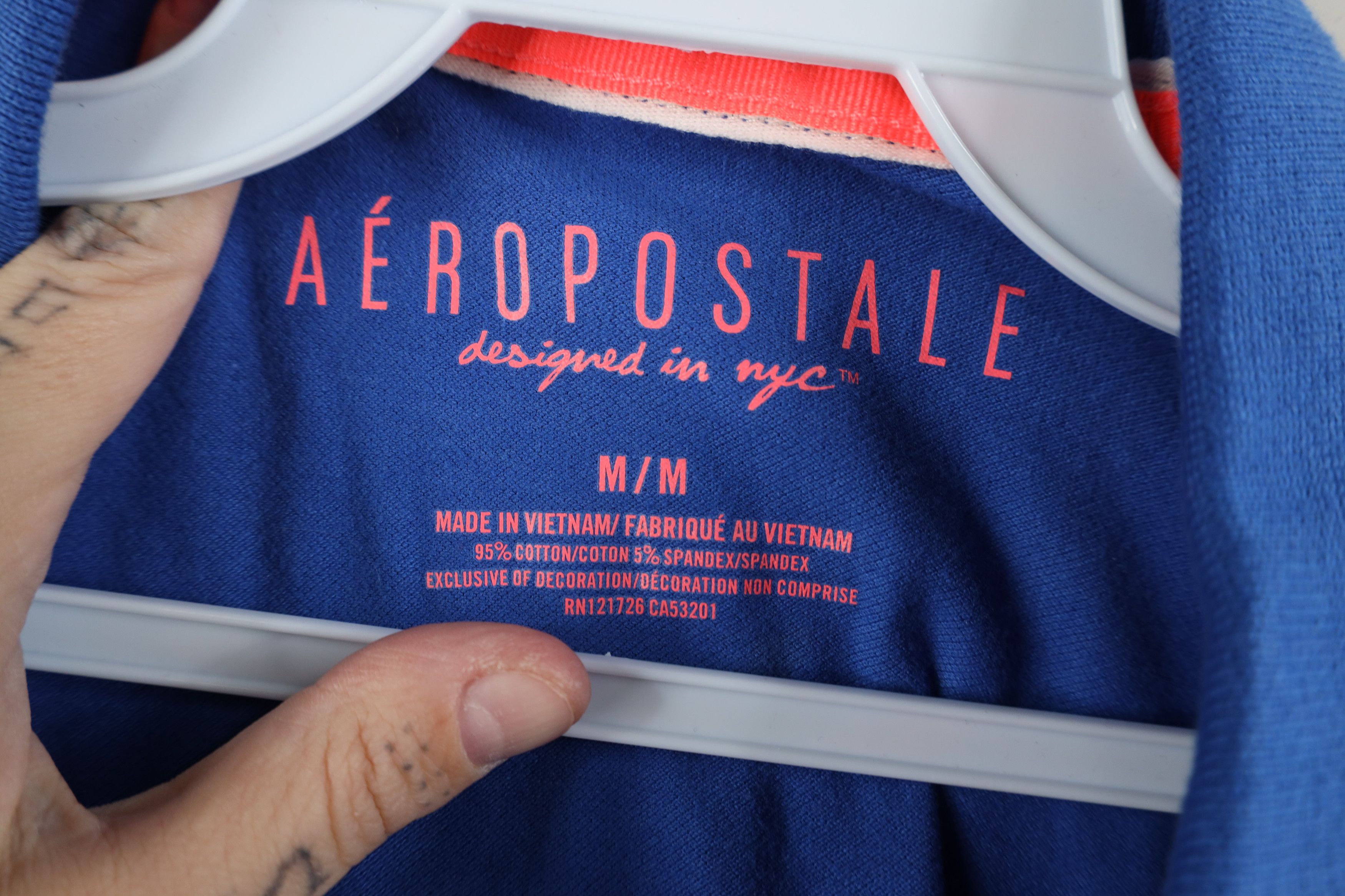 Aeropostale Deadstock Vintage Y2K Aeropostale Collared Polo Shirt Size M / US 6-8 / IT 42-44 - 10 Thumbnail