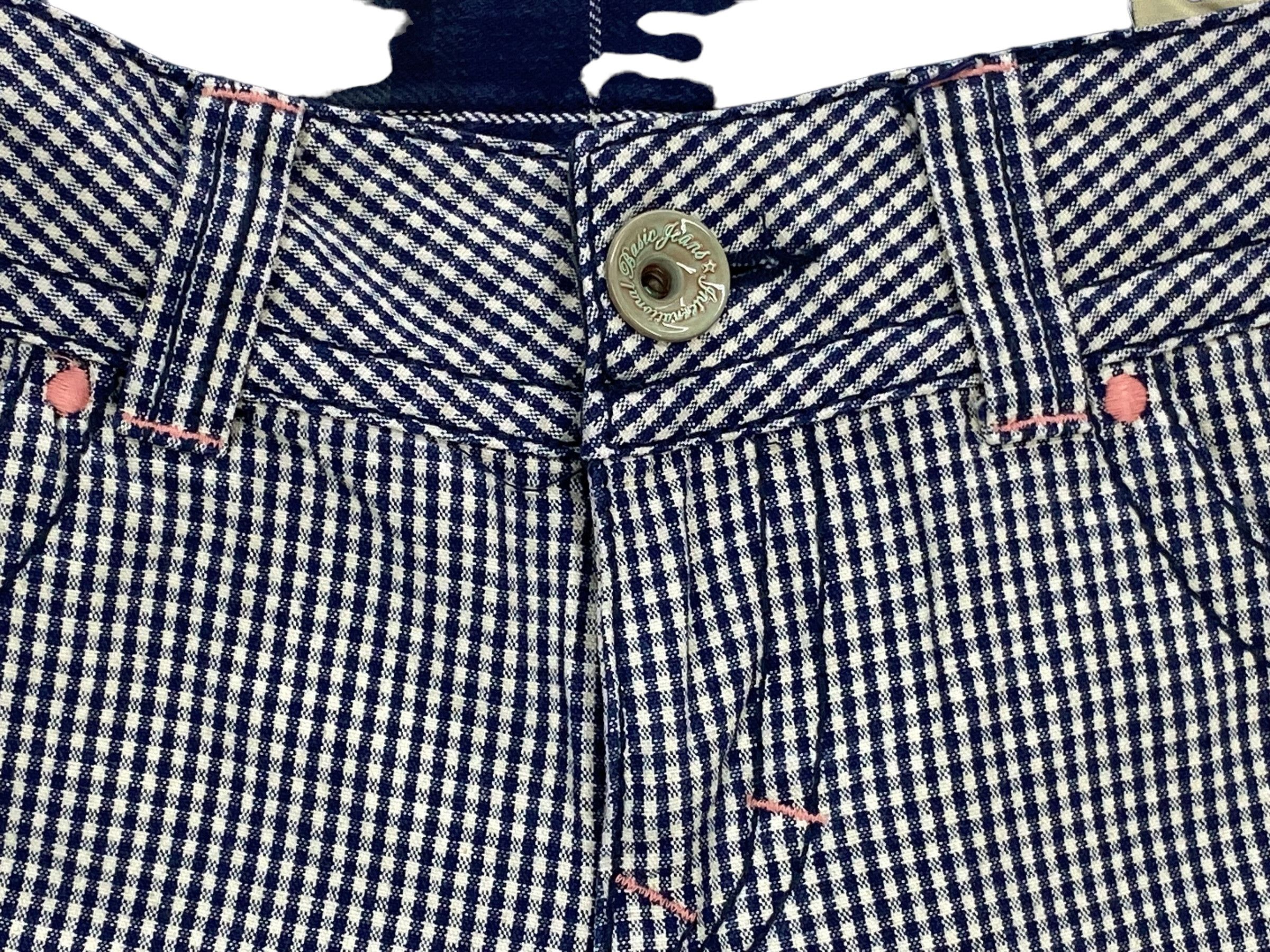 Japanese Brand Vintage Cepo Hickory Buckle Back Pants Japanese Workwear 90s Size US 28 / EU 44 - 8 Thumbnail