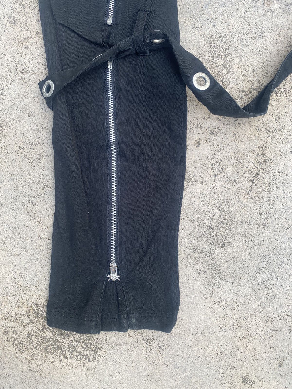Japanese Brand × Punk and Yo MVD Gothic Punk Seditionaries Bondage Zipper Denim Pants Size US 29 - 22 Thumbnail
