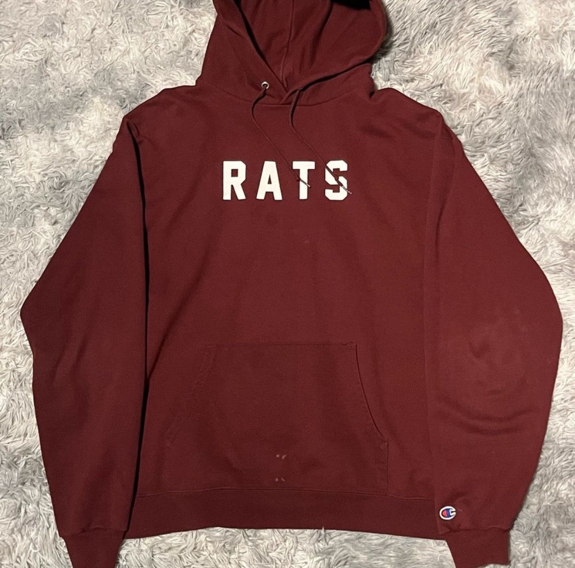 Stray Rats Stray Rats Collegiate Champion Hoodie Size US XL / EU 56 / 4 - 1 Thumbnail