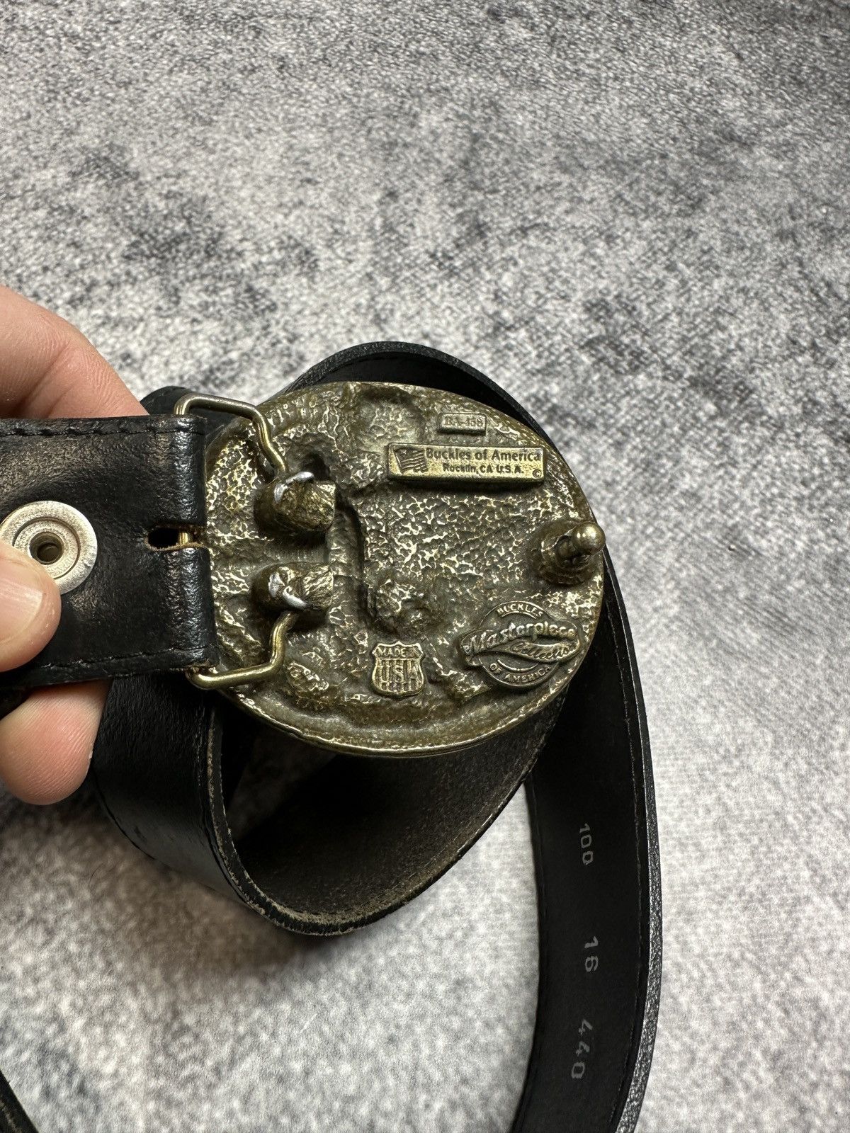 Vintage Y2K Vintage Firefighter Logo Belts Streetwear USA Rare VTg Size ONE SIZE - 2 Thumbnail