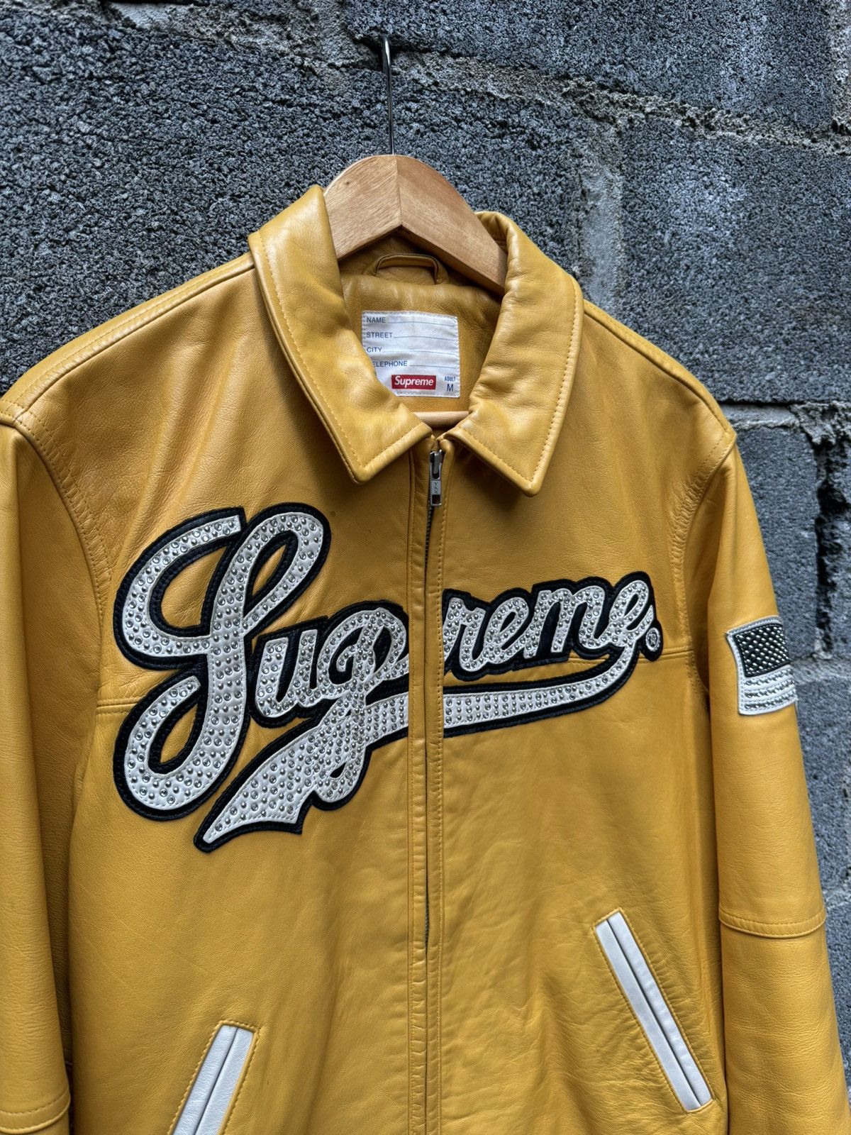 Supreme Supreme Uptown Leather Jacket Size US M / EU 48-50 / 2 - 2 Thumbnail