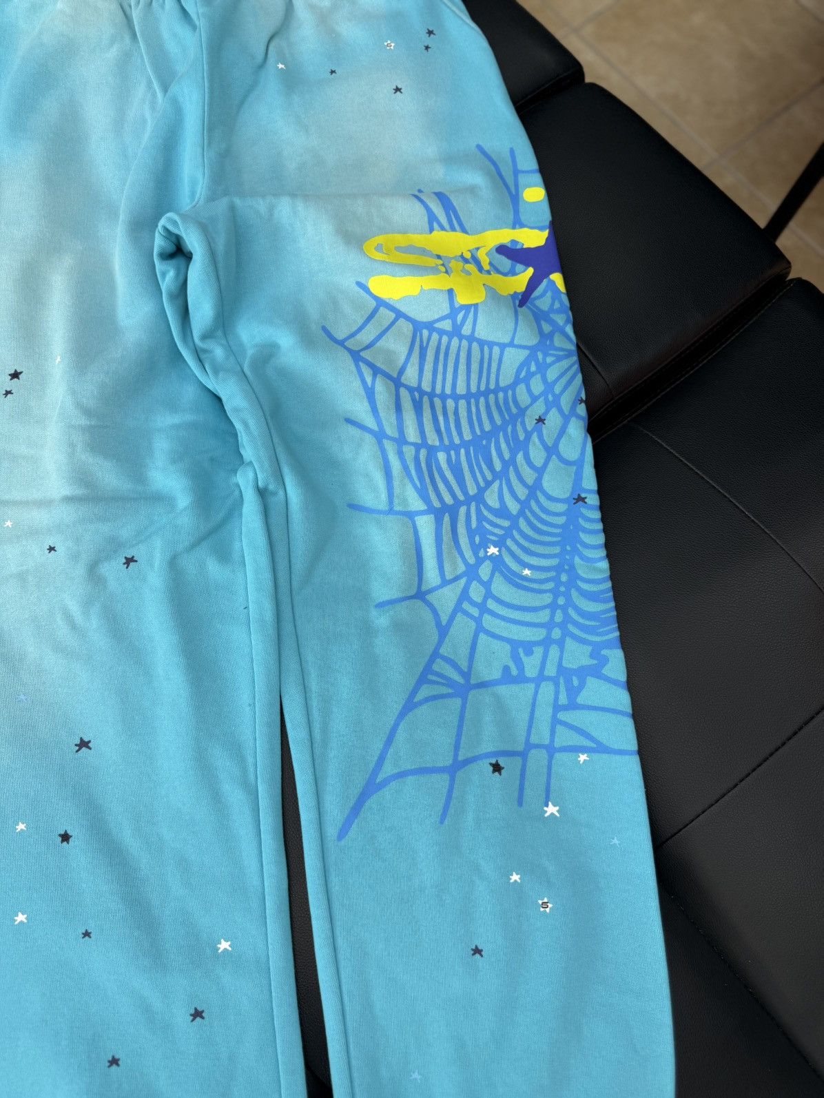 Sp5der Sp5der Sweatpants Size Large Blue (Brand New) Size US 33 - 5 Thumbnail