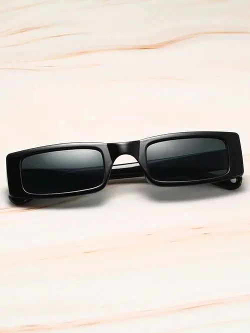 Other Retro Punk Kurt Cobain Style Sunglasses Square Frame Fashion Size ONE SIZE - 2 Thumbnail
