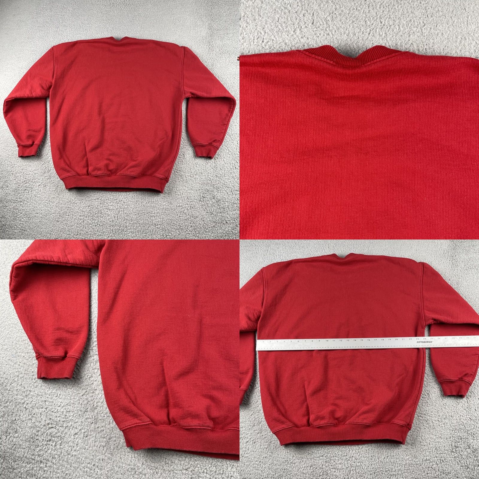 Vintage VINTAGE Winnipeg Canada Men’s XL Red Pull Over Sweatshirt 90s Big Sweatshirt Mens Red 90s Canada XL Size US XL / EU 56 / 4 - 9 Thumbnail
