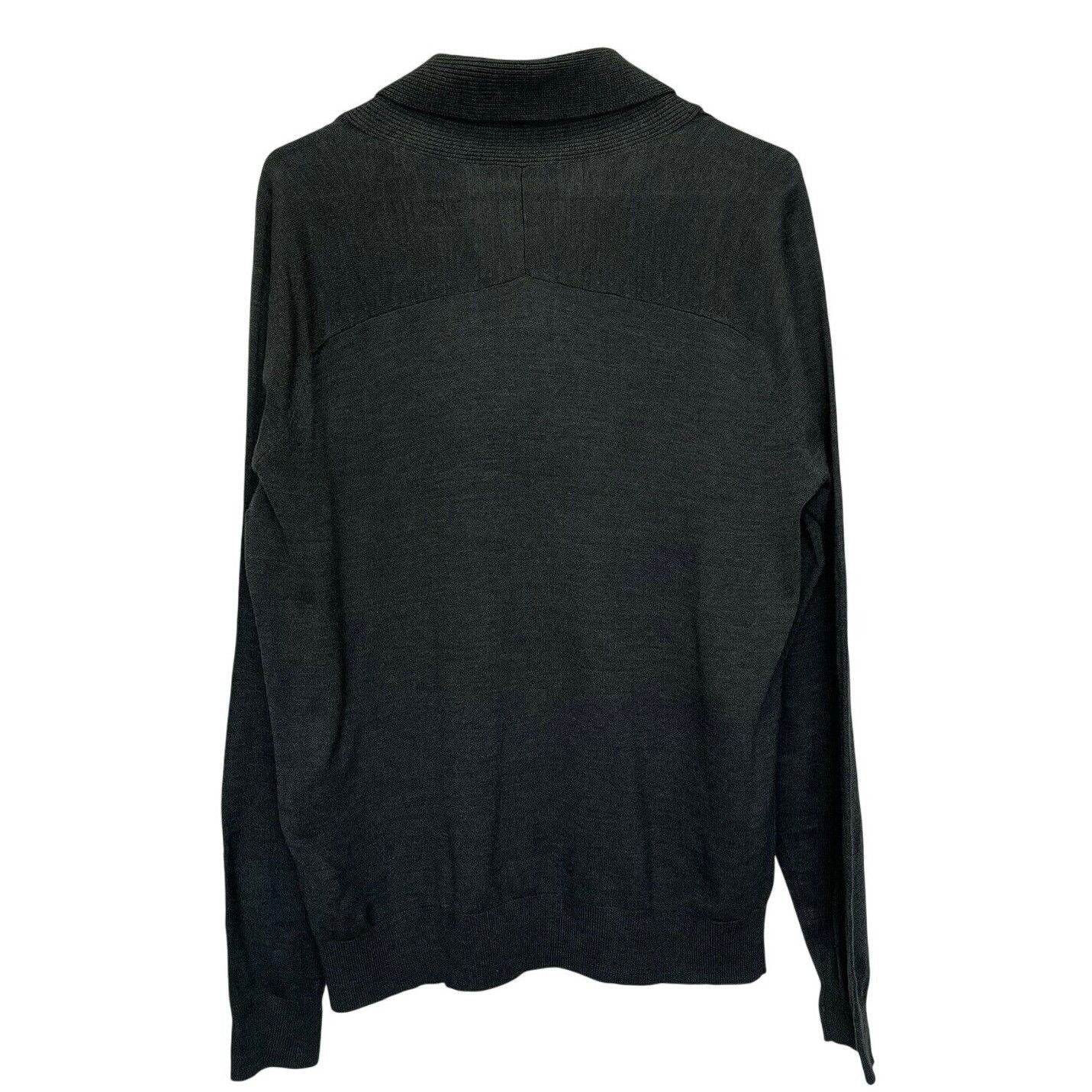 Murano Murano | Shawl Neck Sweater Large Green Knit NWT Size US L / EU 52-54 / 3 - 6 Thumbnail