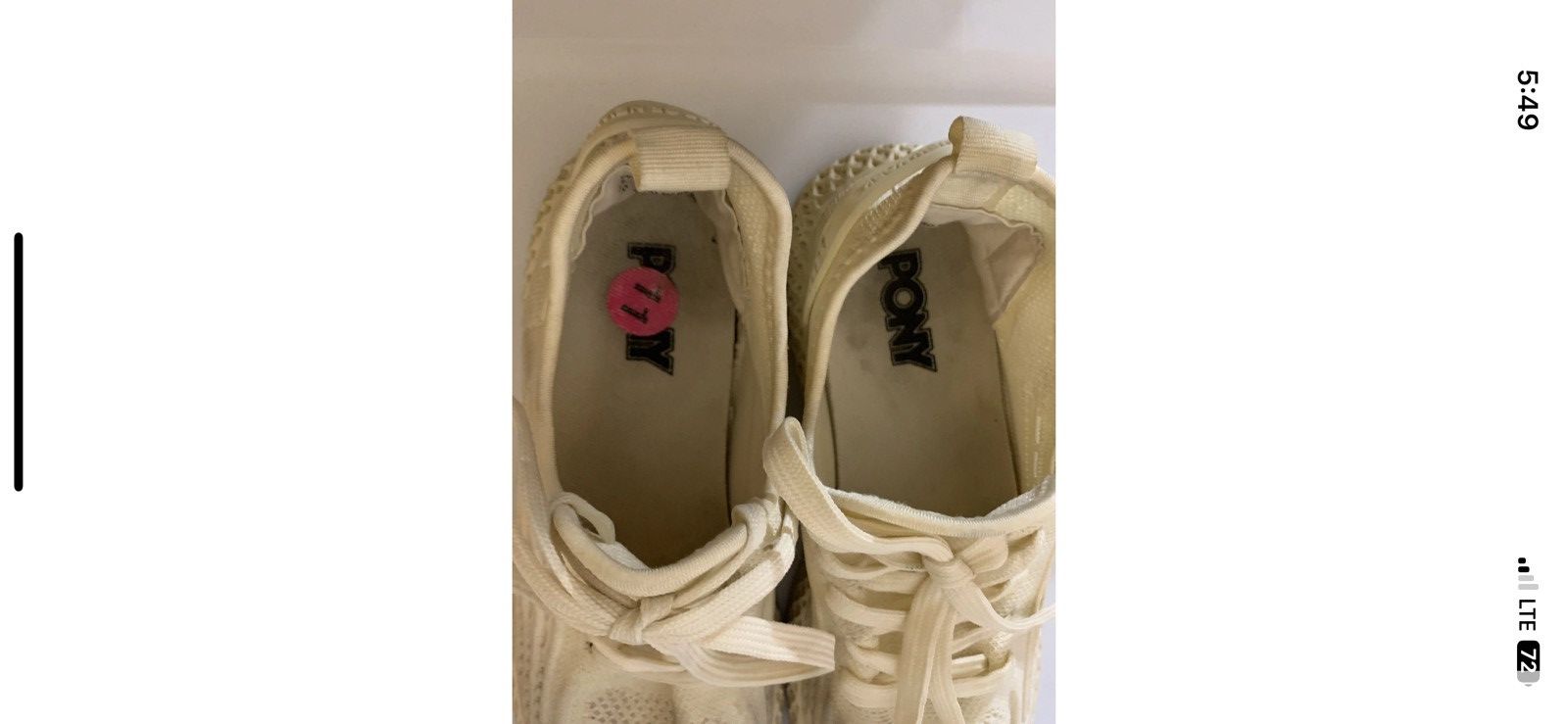 PONY Pony mens sz 11 product of new york beige pp1-yasso pp1-pro Size US 11 / EU 44 - 2 Thumbnail