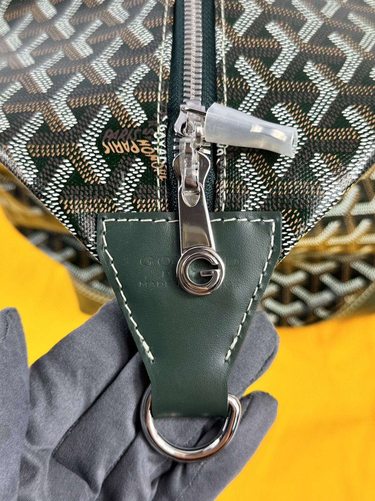 Goyard BOWLING 45 BAG *LIMITED EDITION 2025* DARK GREEN Size ONE SIZE - 9 Thumbnail