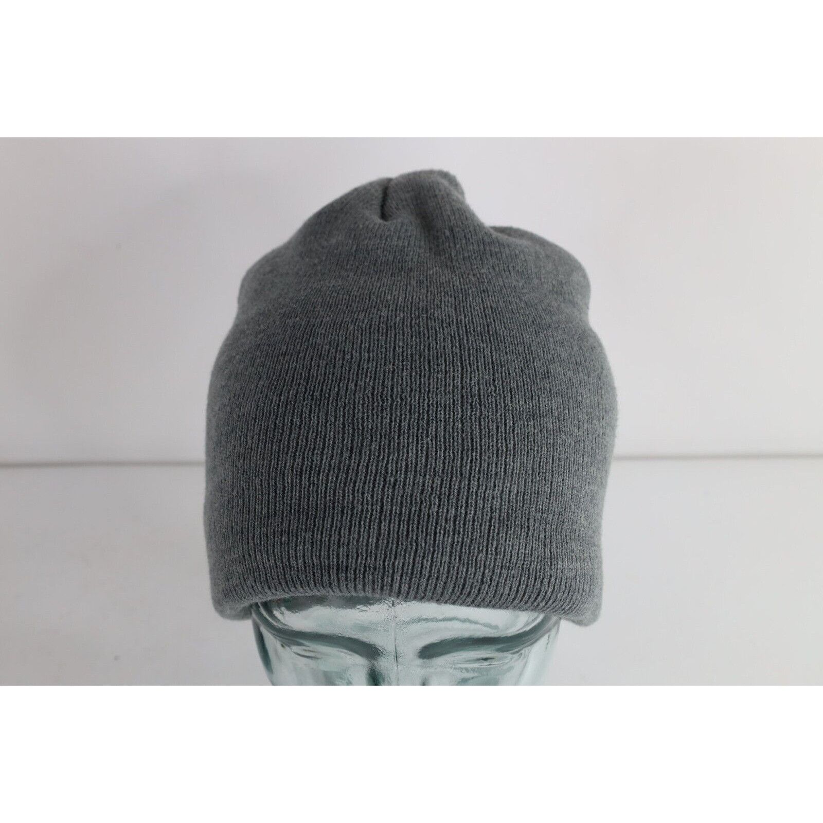 Vintage Vintage 90s Streetwear Double Wall Knit Winter Beanie Hat Size ONE SIZE - 1 Thumbnail