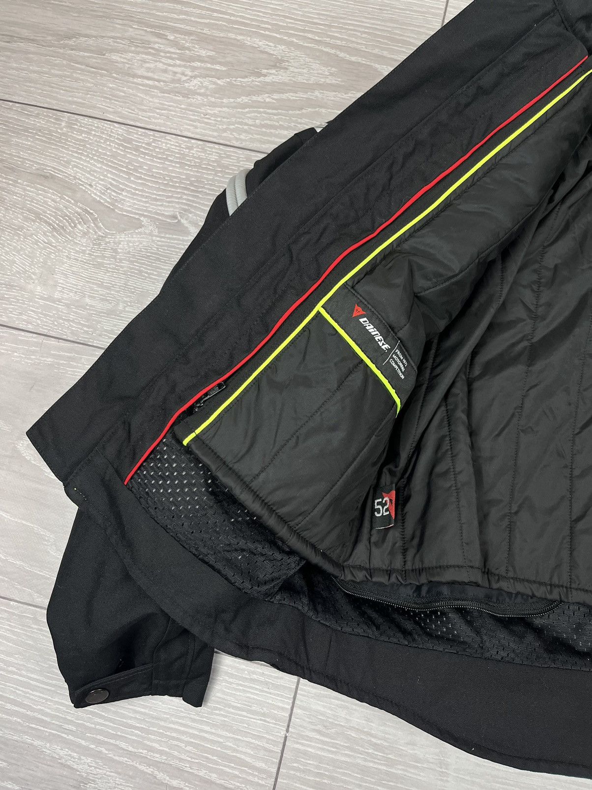Dainese Dainese Vito Rossi Motorcycle Black Protection Jacket Size US L / EU 52-54 / 3 - 10 Thumbnail