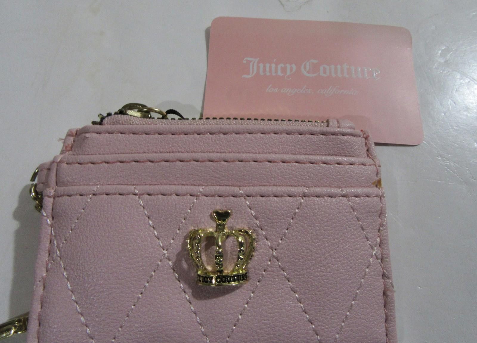 Juicy Couture Jeans Juicy Couture Heart Breaker Credit Card Case Holder Lt. NWT Size ONE SIZE - 2 Thumbnail