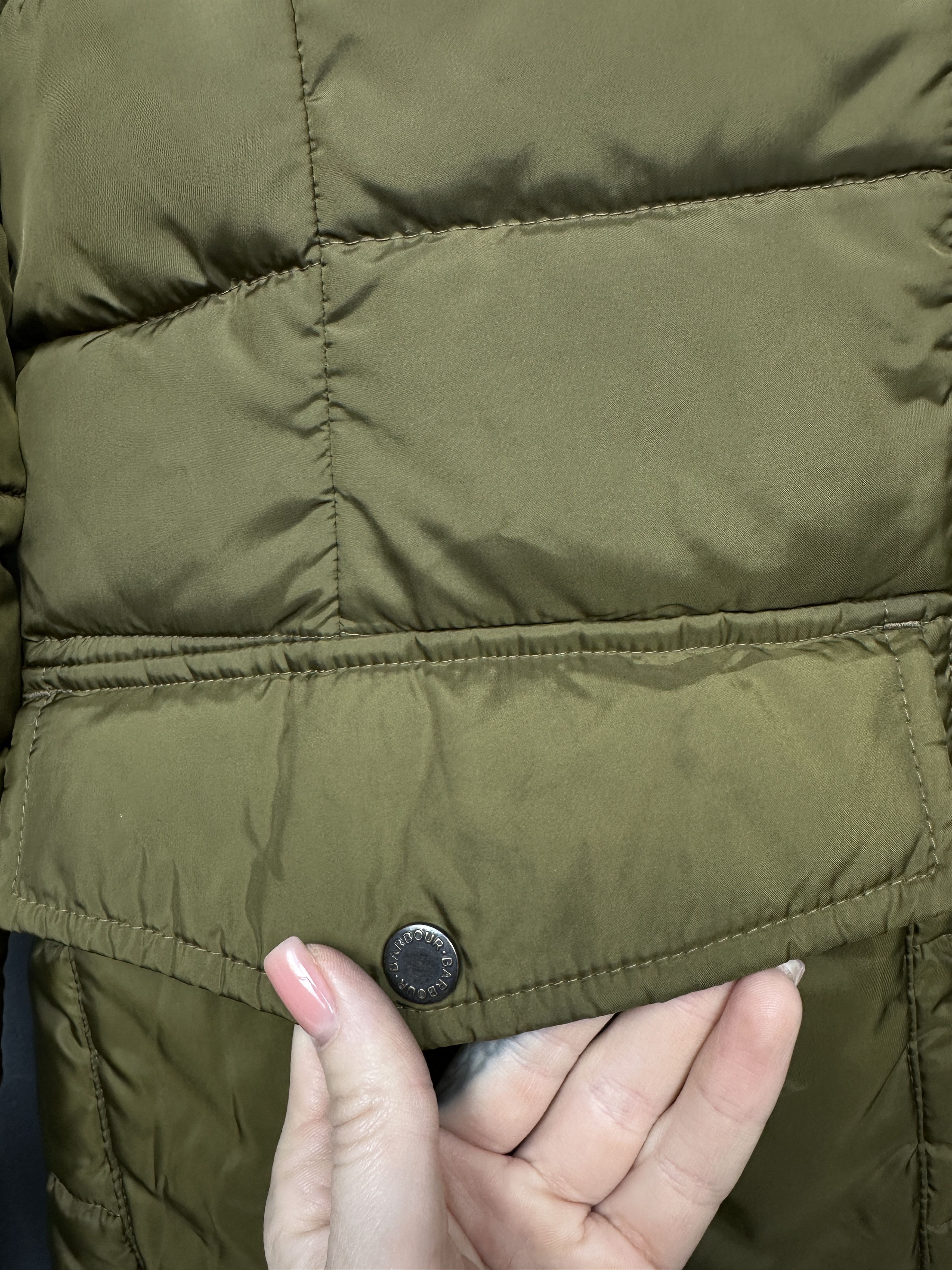Barbour Barbour Womens Bayside Quilted Jacket Size M / US 6-8 / IT 42-44 - 3 Thumbnail