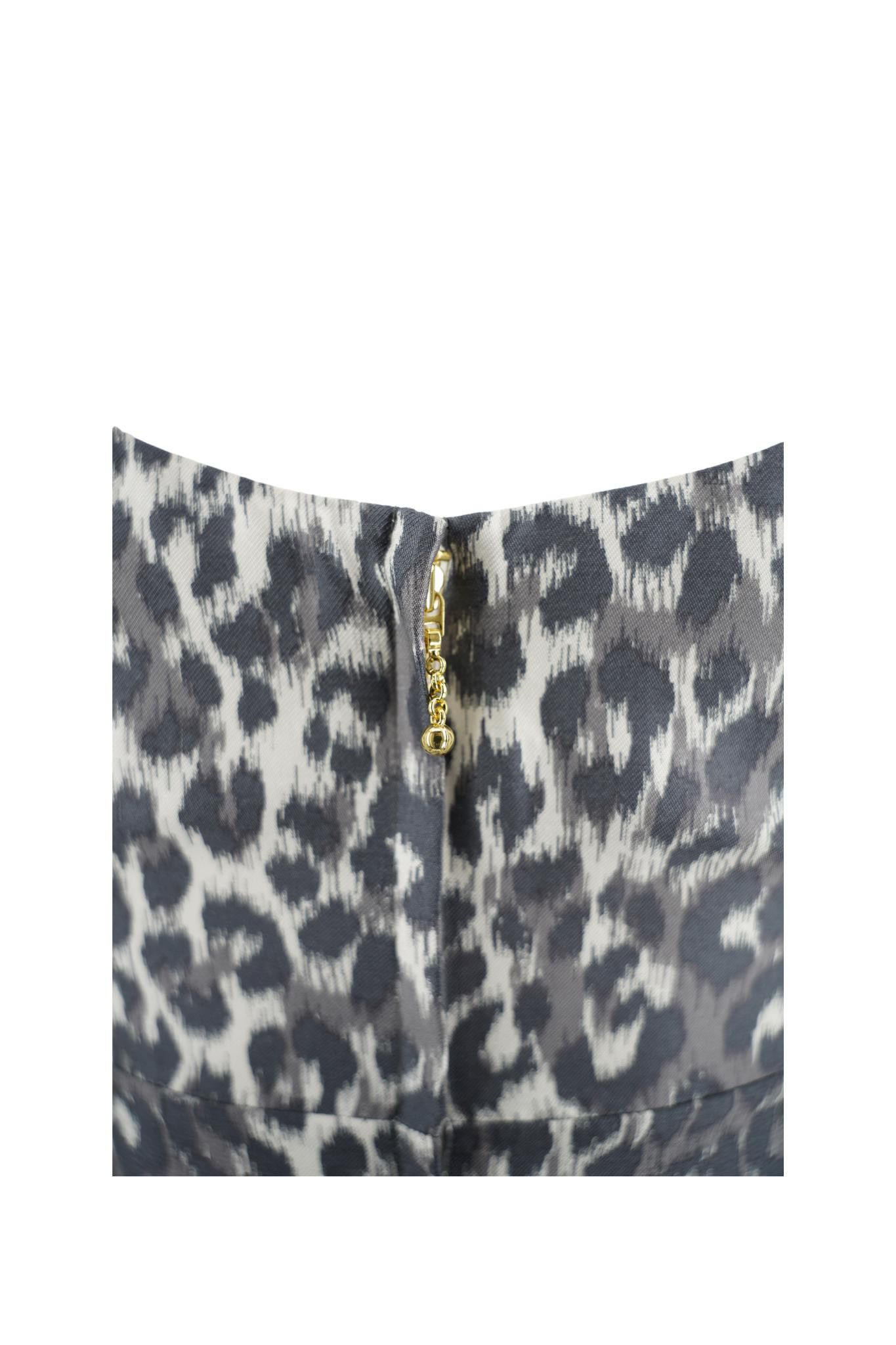 Designer NWT Kate Spade Deanna Silk Leopard Print Dress Size 0 Size XS / US 0-2 / IT 36-38 - 5 Thumbnail