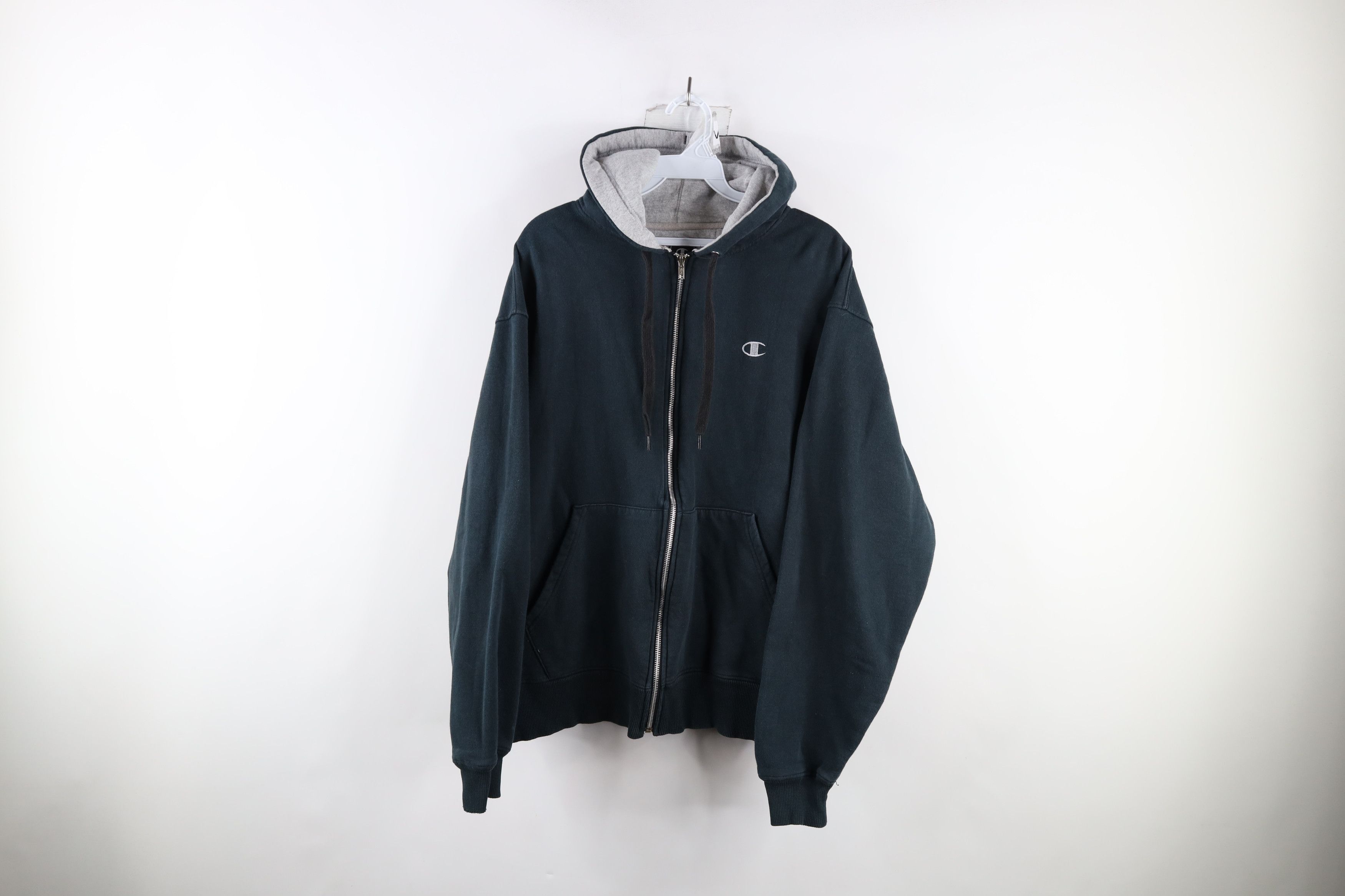 Vintage champion zip up hoodie sale