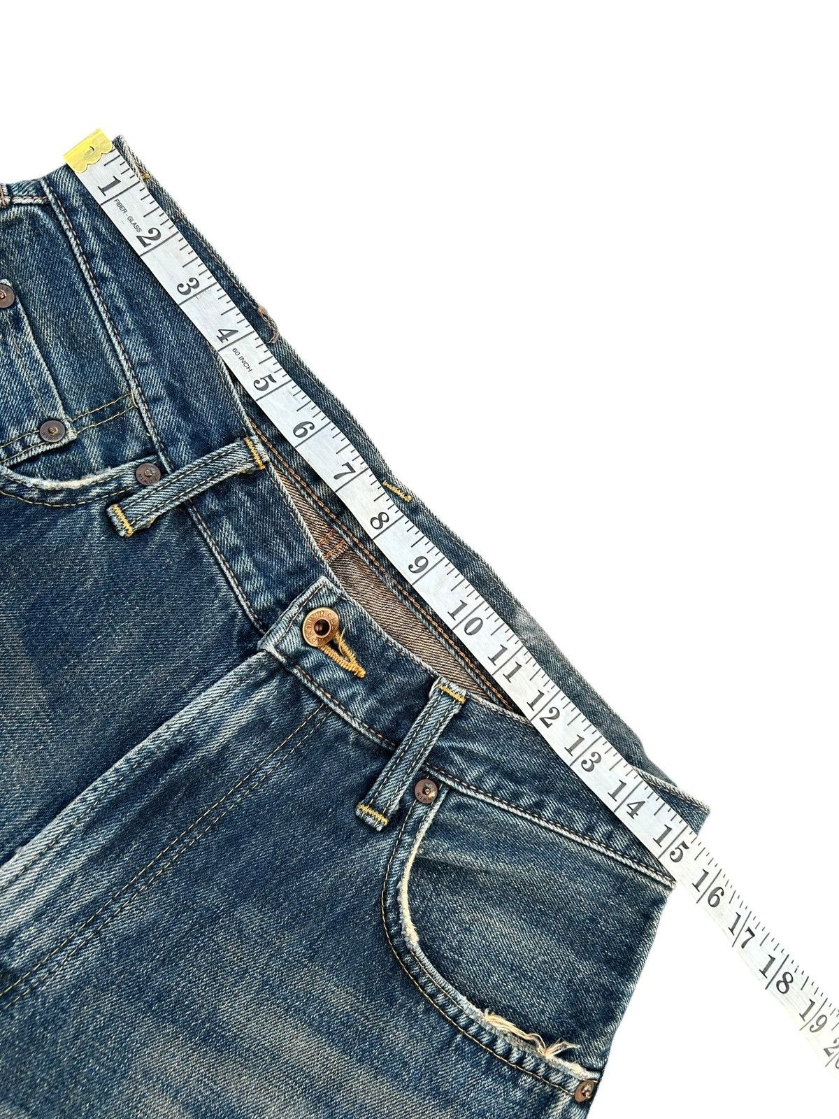 Kapital Vintage Edwin 505 Selvedge Rusty Mudwash Denim Jeans Size US 31 - 14 Thumbnail