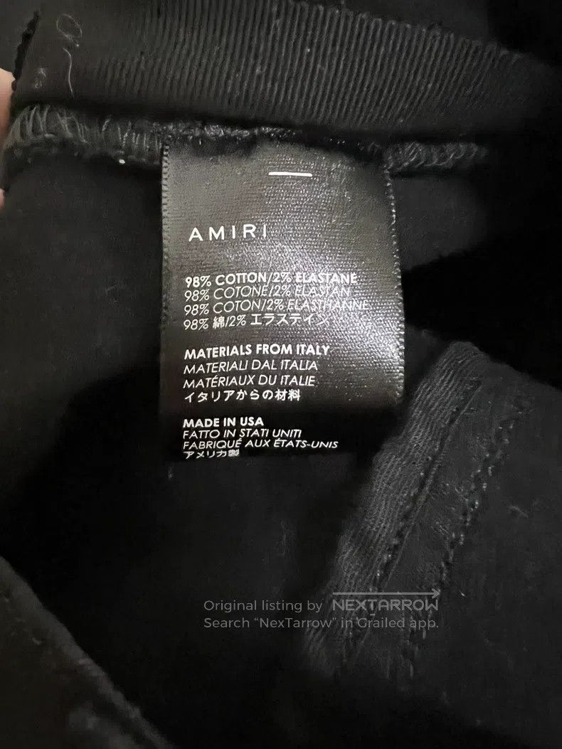 Amiri Amiri jeans Size US 34 / EU 50 - 6 Thumbnail