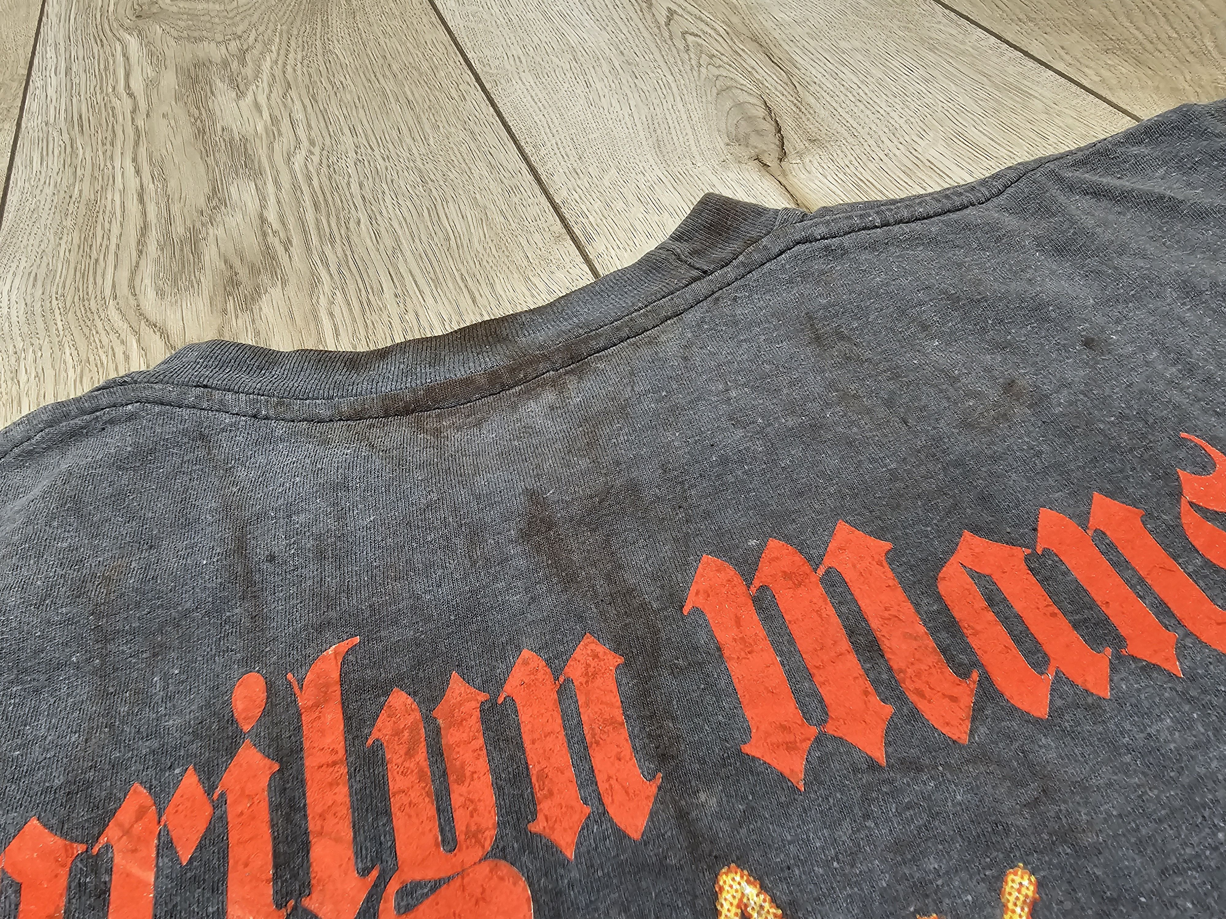 Vintage MARILYN MANSON VINTAGE SHIRT 90s GOLDEN MASK SHIRT Size US M / EU 48-50 / 2 - 9 Thumbnail