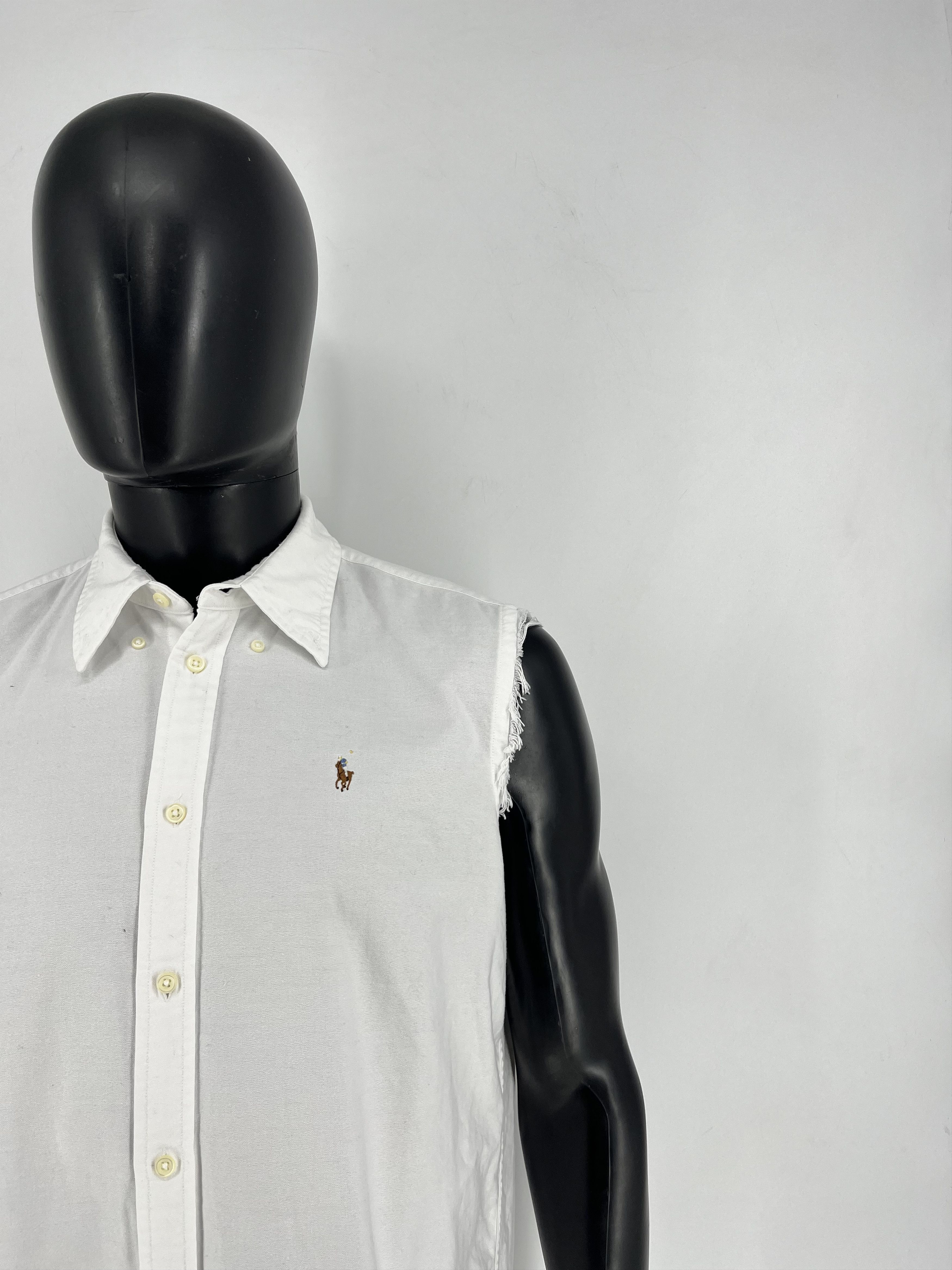 Polo Ralph Lauren Vintage White Shirt Polo Ralph Lauren Size M Rare Size US M / EU 48-50 / 2 - 7 Thumbnail