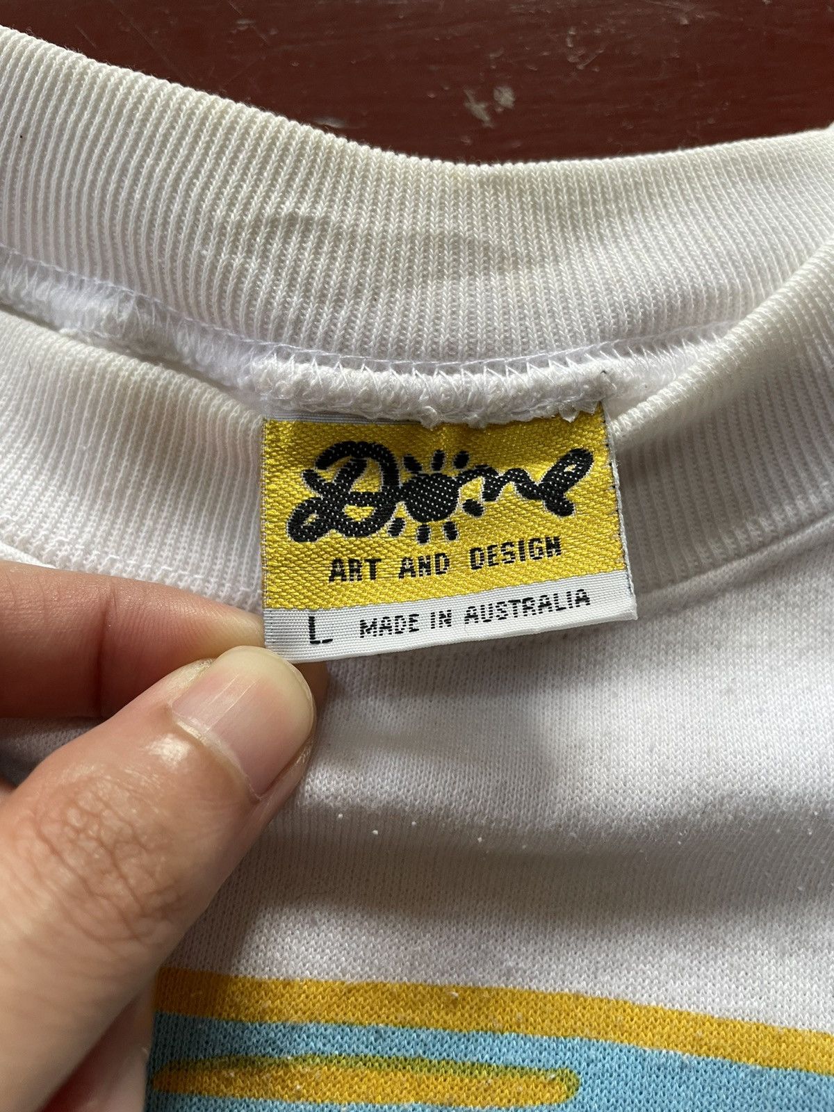 Vintage Vintage 1991 Pop Art Ken Done Size US L / EU 52-54 / 3 - 6 Thumbnail