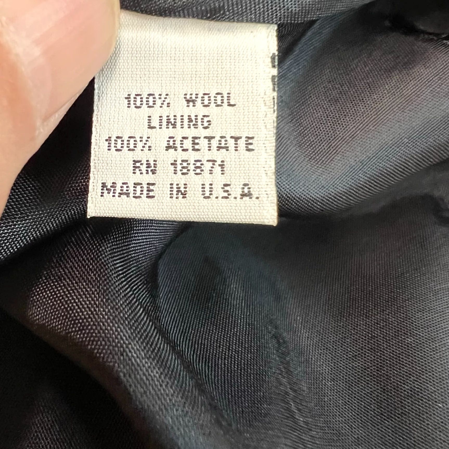 Vintage JH Collectibles A-Line Wool Midi Skirt Womens Size 12 Blue Pockets Zip Button 90s Size 34" / US 12 / IT 48 - 7 Thumbnail