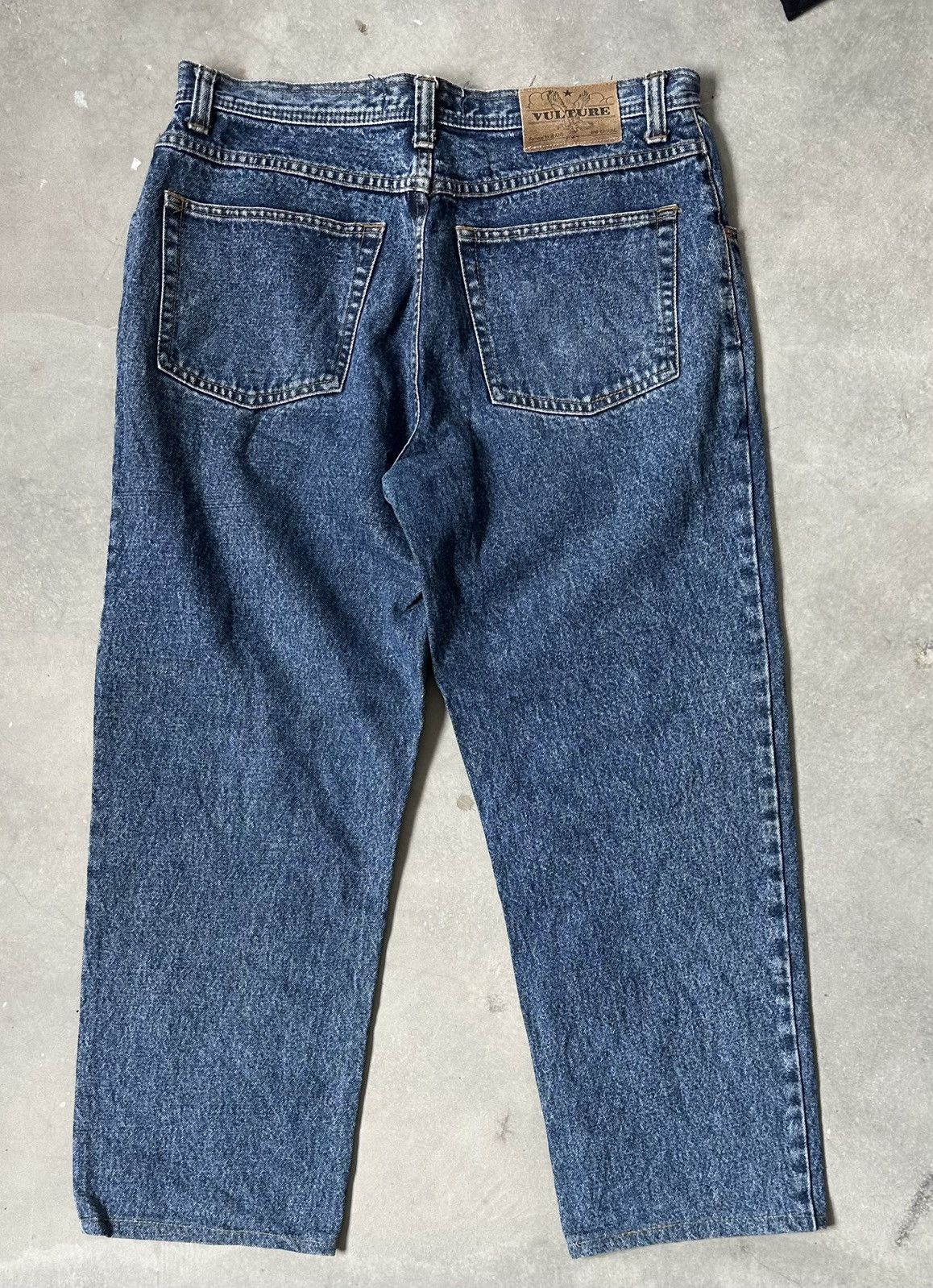 Japanese Brand VINTAGE VULTURE REGENCY ACID WASH PANT Size US 36 / EU 52 - 8 Thumbnail