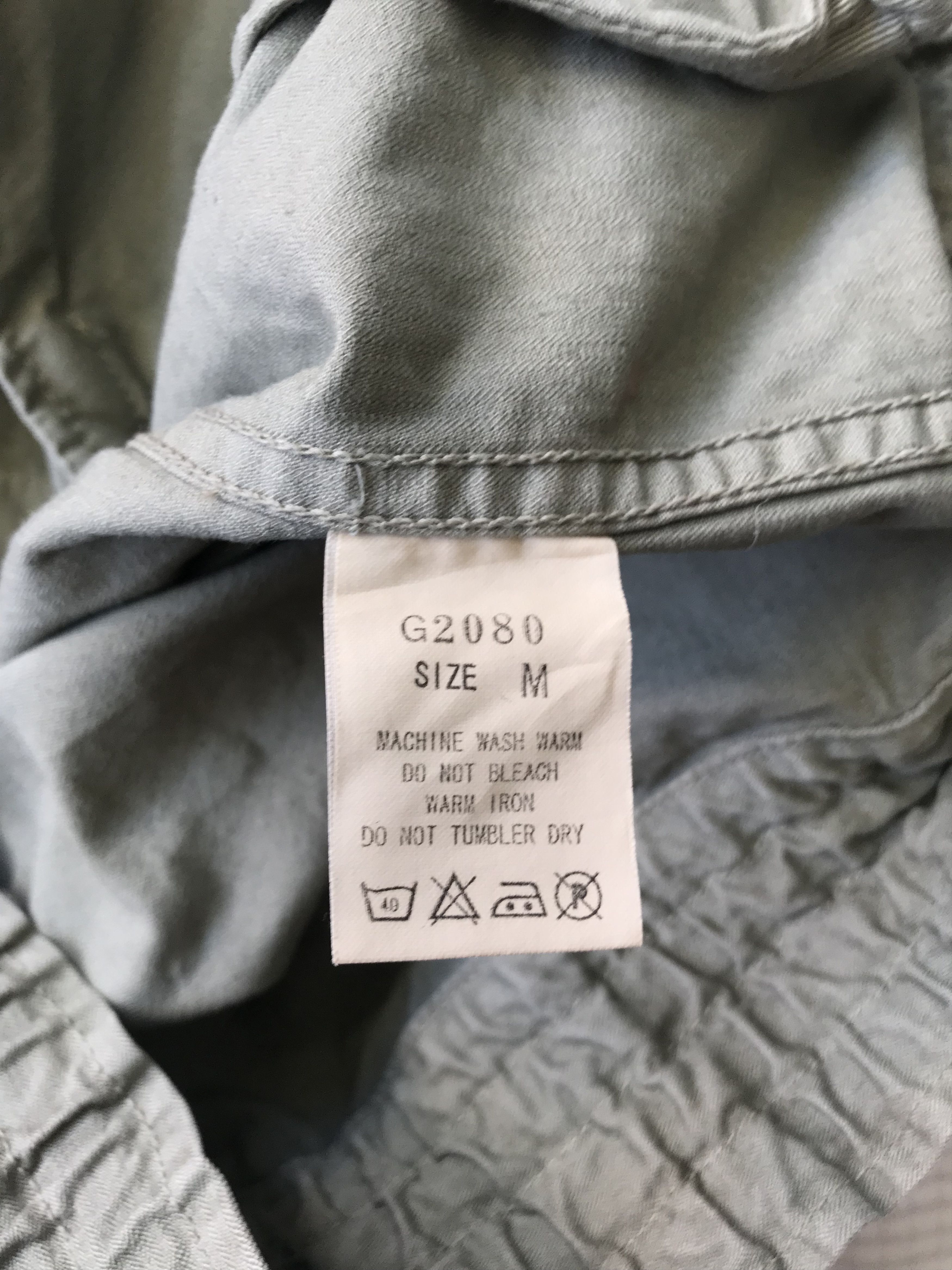 FOB Factory (J163) F.O.B. Factory Studio ECRU Army Green Cotton Jacket Size M / US 6-8 / IT 42-44 - 7 Thumbnail