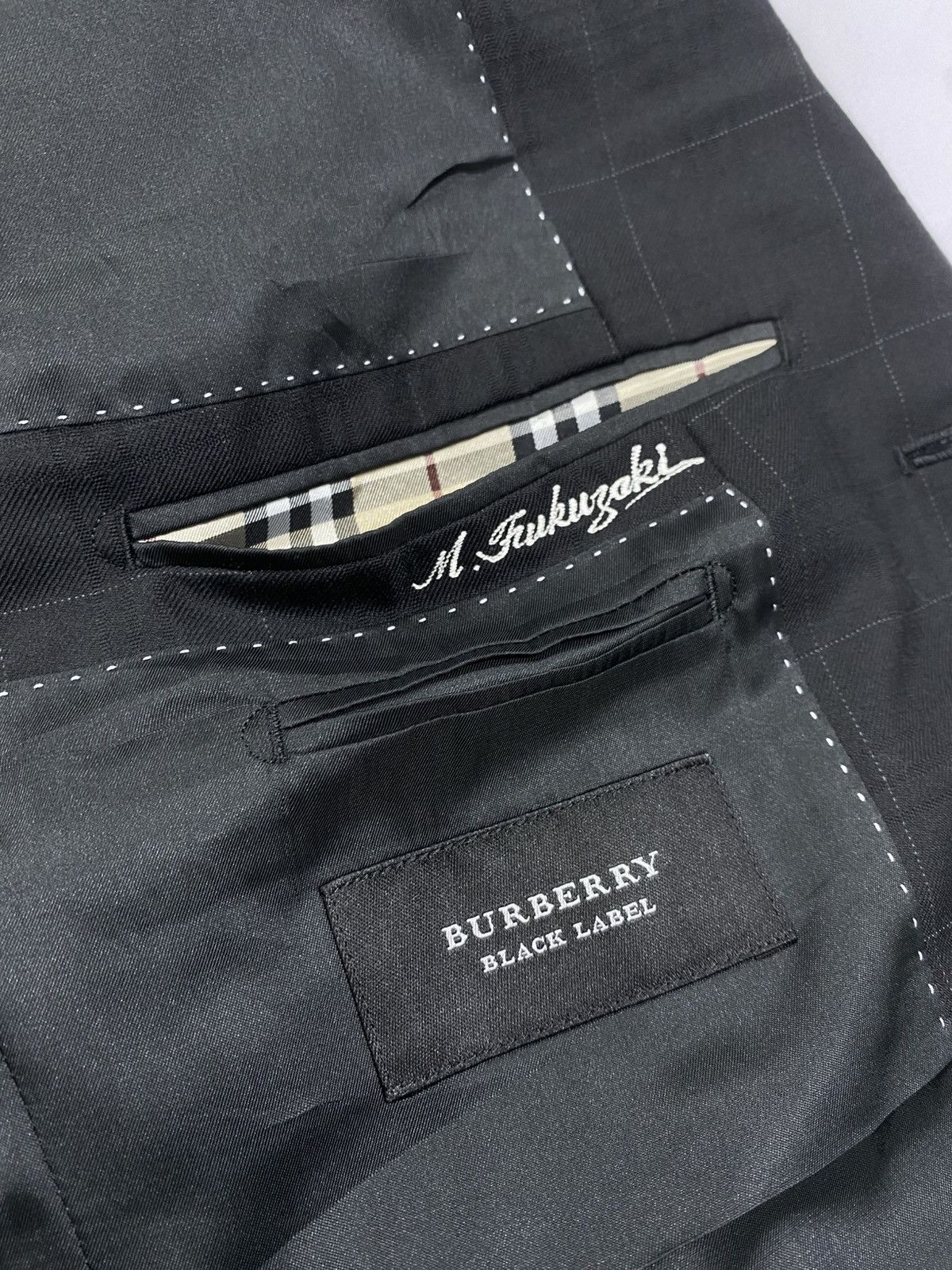 Burberry Burberrys Double Blazer Size 36R - 8 Thumbnail