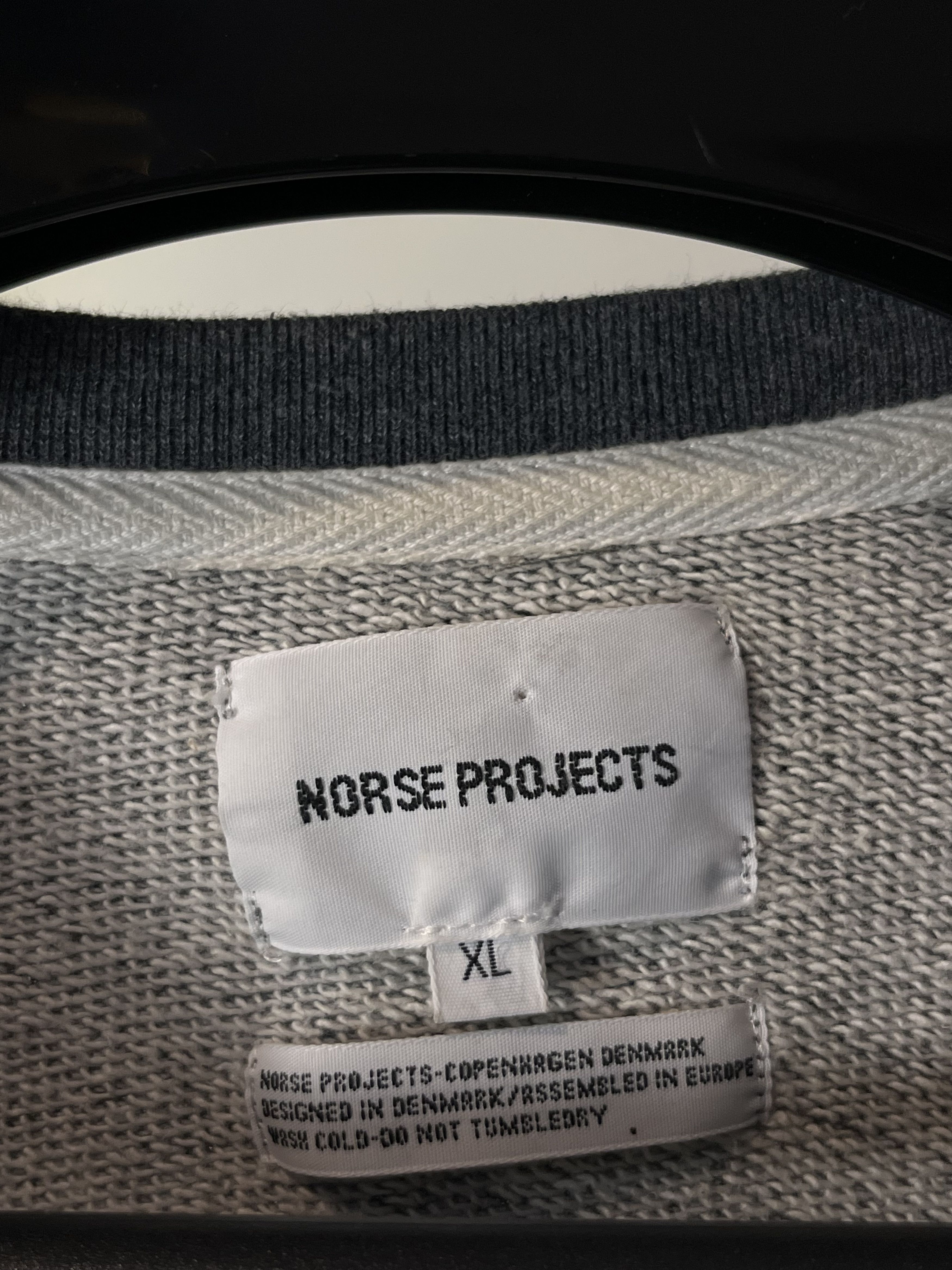 Norse Projects Norse Projects Ketel Crew Sweatshirt Crewneck Size US XL / EU 56 / 4 - 4 Thumbnail
