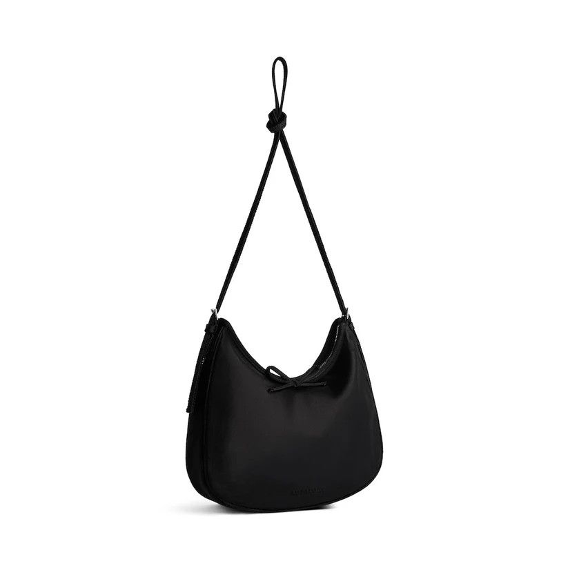 Balenciaga o1in1g0226 Size: OS / Leopolda Hobo Small Bag in Black Size ONE SIZE - 4 Thumbnail