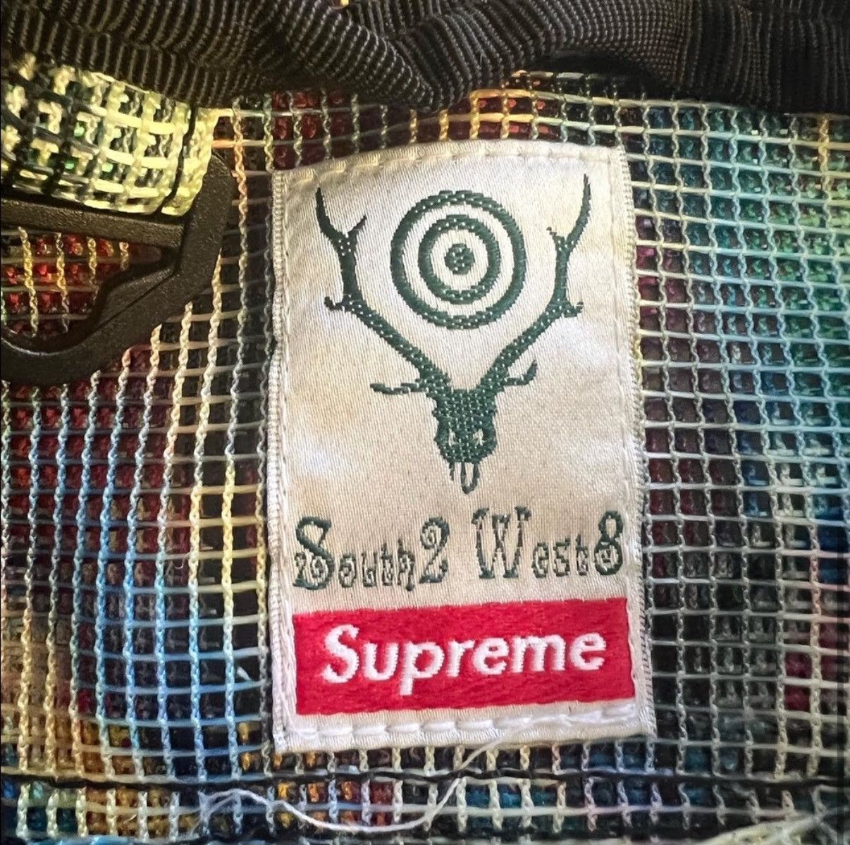 South2 West8 × Supreme Supreme x South2 West8 Heavy Mesh Game Bag Crossbody SS21 Size ONE SIZE - 3 Thumbnail