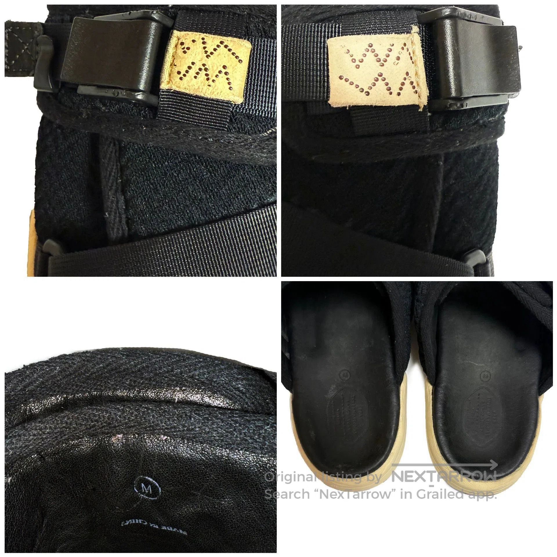 Visvim Black Strappy Sandals Size 9. Size US 9 / EU 42 - 6 Thumbnail