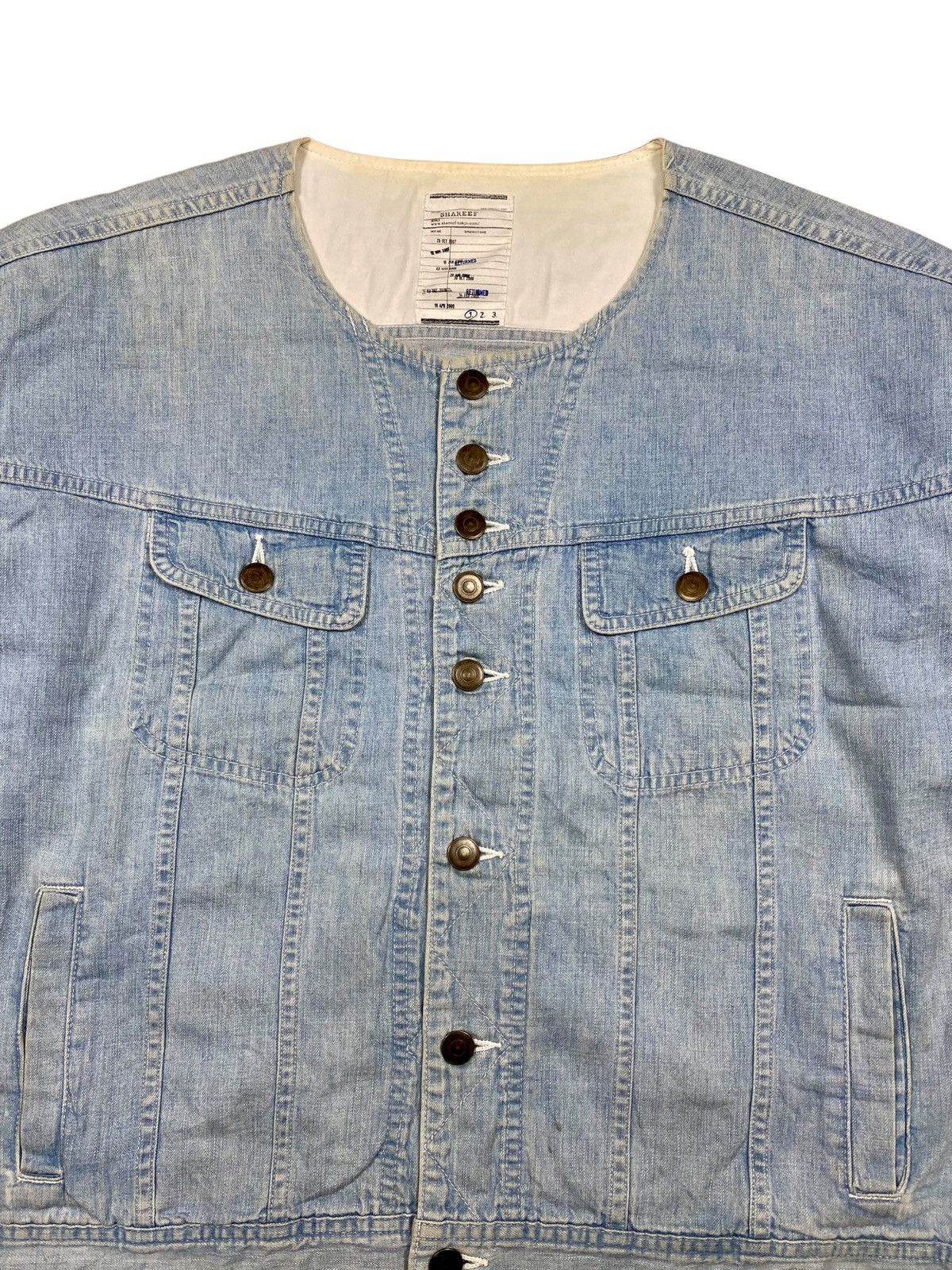 SHAREEF 2006 Shareef - Excella Zip Denim Jacket Size US M / EU 48-50 / 2 - 10 Thumbnail