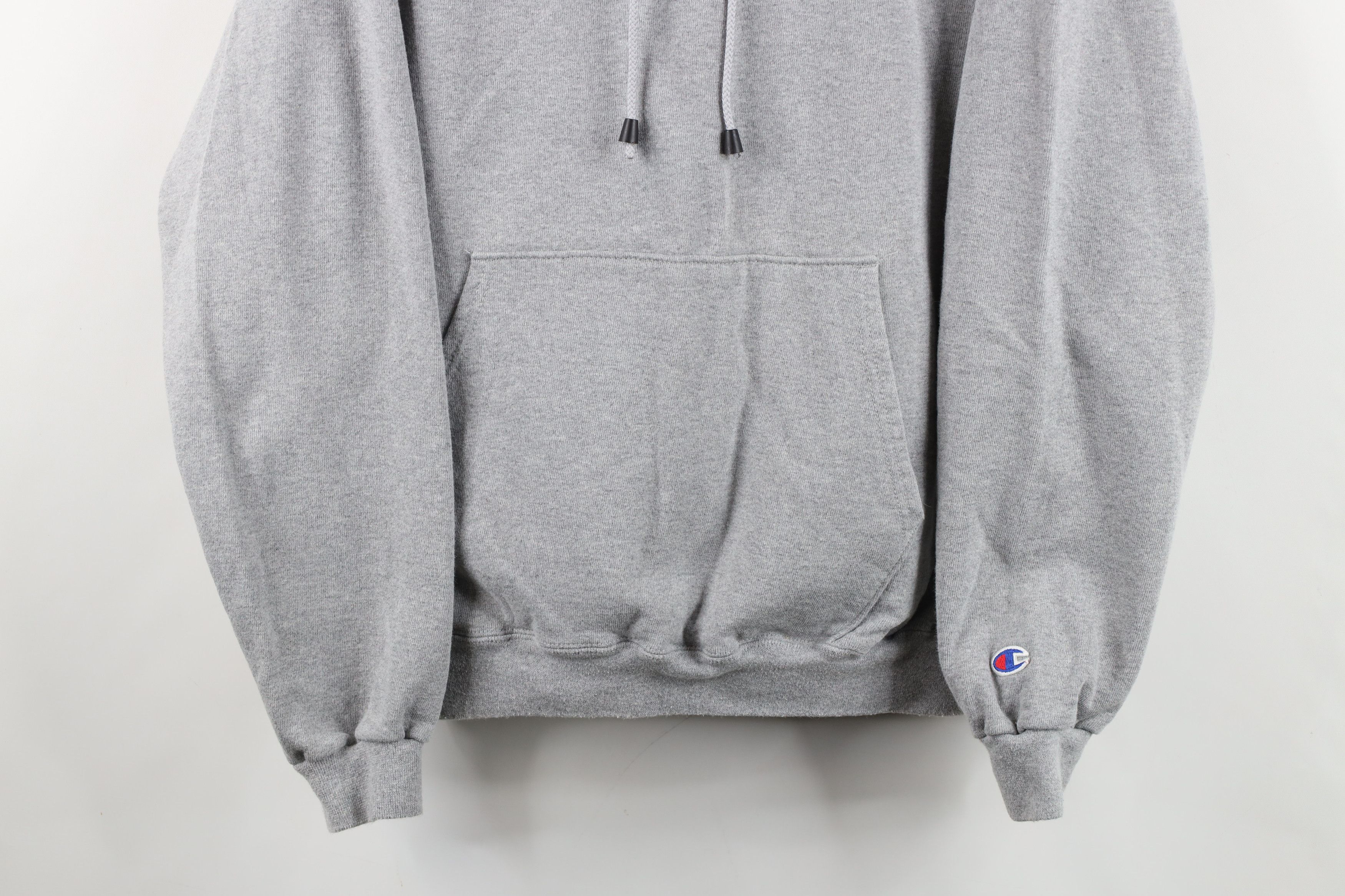 Champion Vintage 90s Champion Logo Heavyweight Hoodie Sweatshirt Gray Size US M / EU 48-50 / 2 - 3 Thumbnail