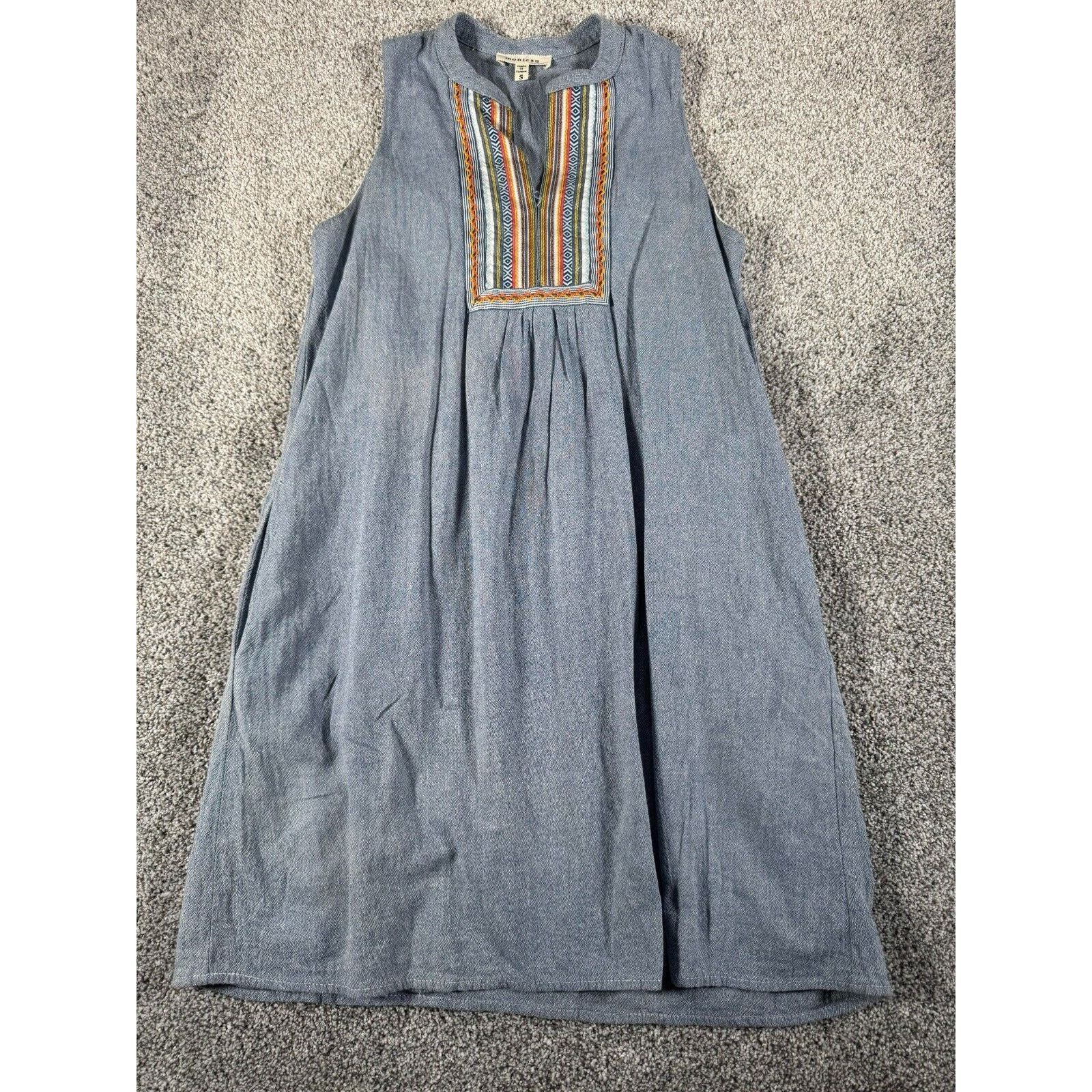 Other Monteau Dress Women Small Cottagecore Prairie Geometric Boho Size S / US 4 / IT 40 - 1 Thumbnail