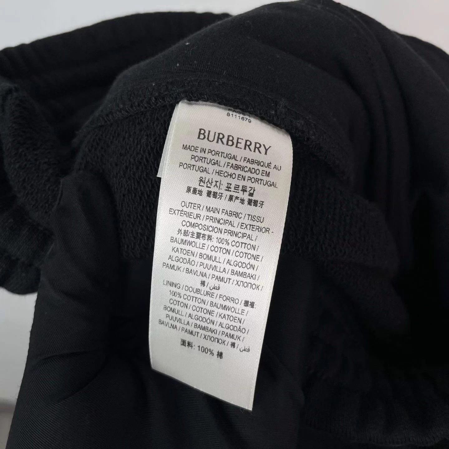 Burberry Burberry Black Horseferry Hoodie & Pants Set L/S Size L / US 10 / IT 46 - 5 Thumbnail