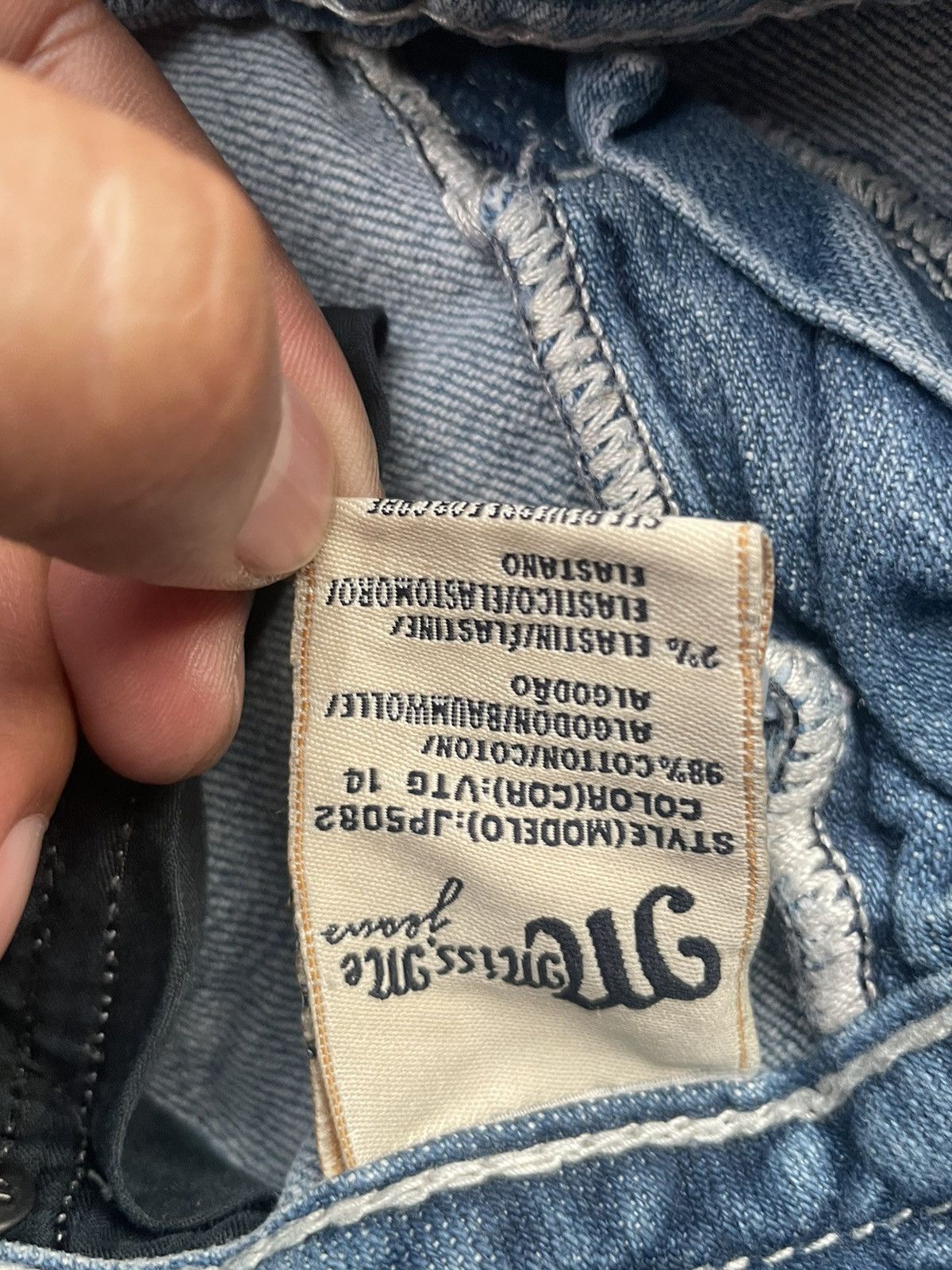 Designer × Miss Me Miss Me Flare Distresed Denim Size 32" / US 10 / IT 46 - 14 Thumbnail
