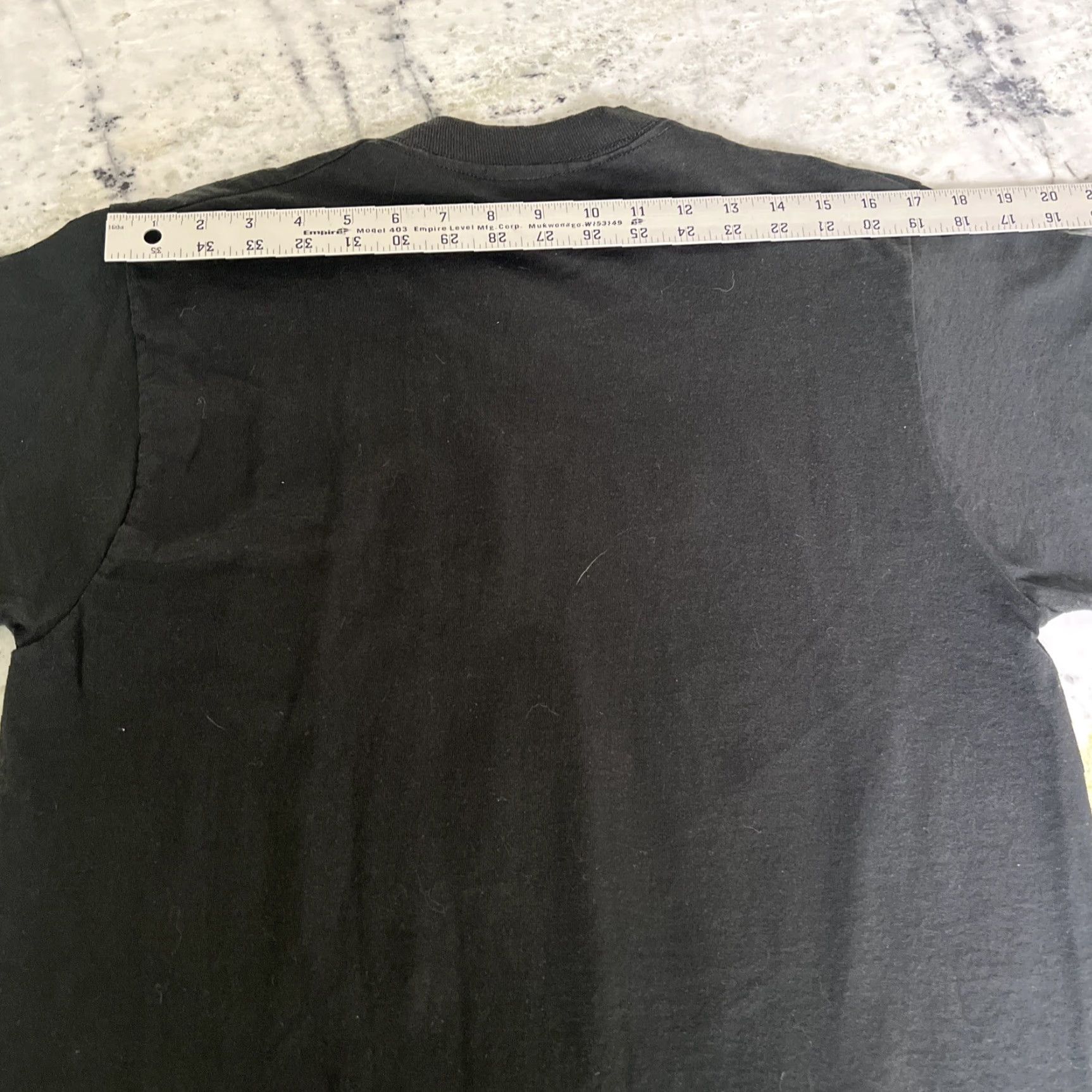 Vintage Vintage PRANCER Christmas Single Stitch Black T shirt Fruit Of The Loom Tag Size US L / EU 52-54 / 3 - 8 Thumbnail