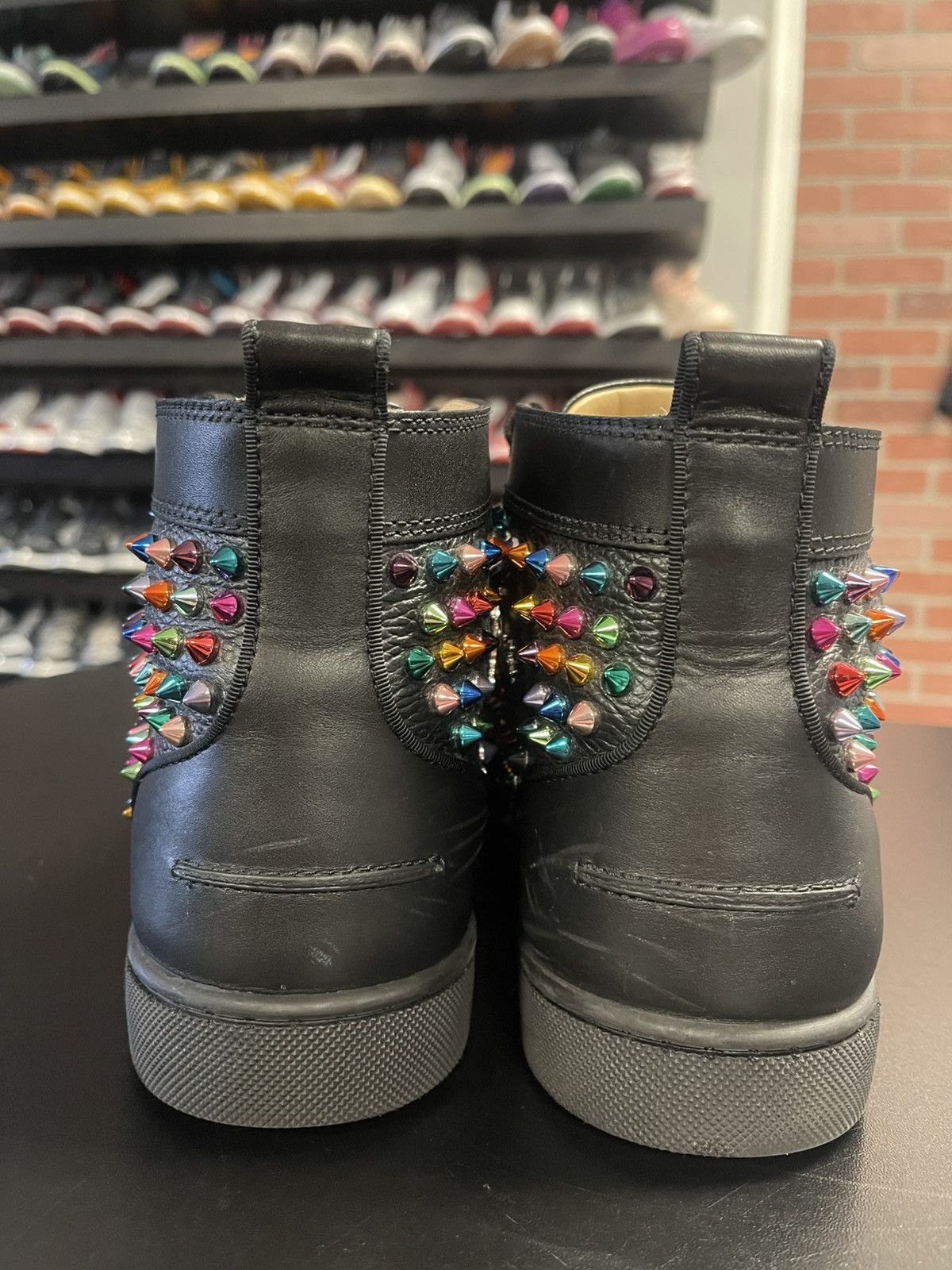 Christian Louboutin Size 8/41EU - Christian Louboutin Multi Color Spikes Size US 8 / EU 41 - 4 Thumbnail