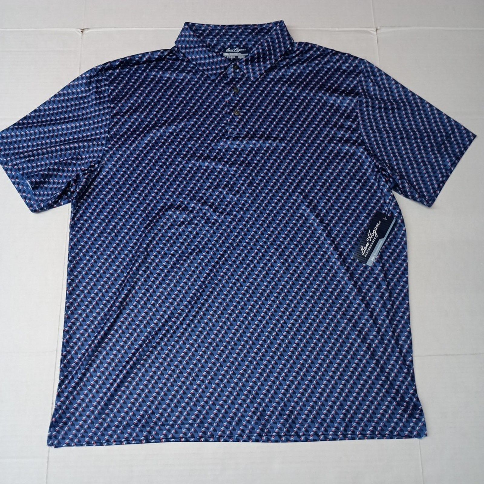 Other Ben Hogan Polo Shirt Men's Size XL 46/48 Blue Stretch UPF 15 Size US XL / EU 56 / 4 - 1 Thumbnail
