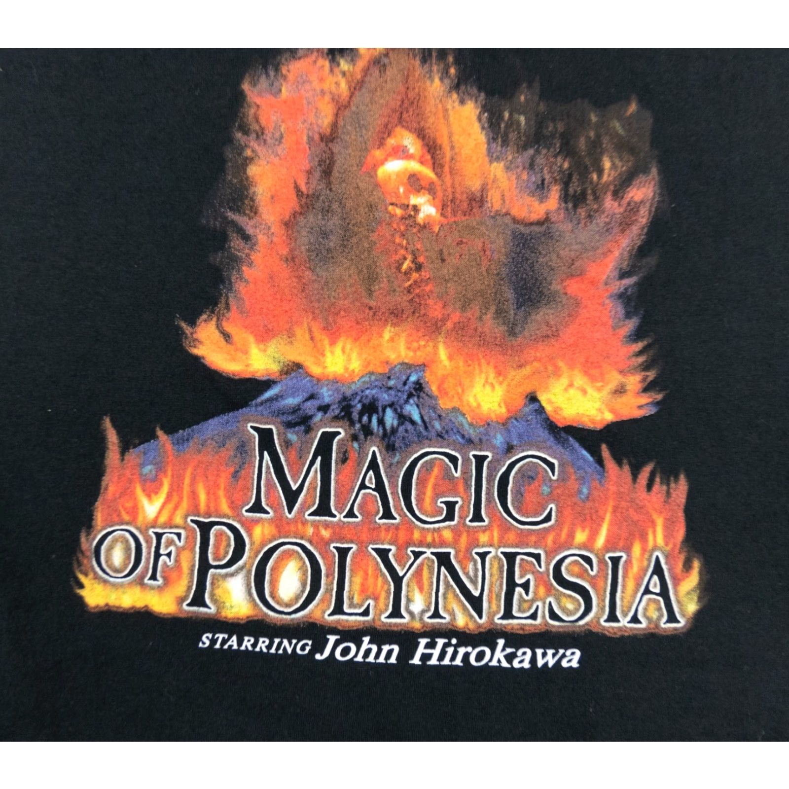 Anvil Anvil Shirt Adult Large Black Hawaiian Volcano Graphic Tee Mens Size US L / EU 52-54 / 3 - 2 Thumbnail
