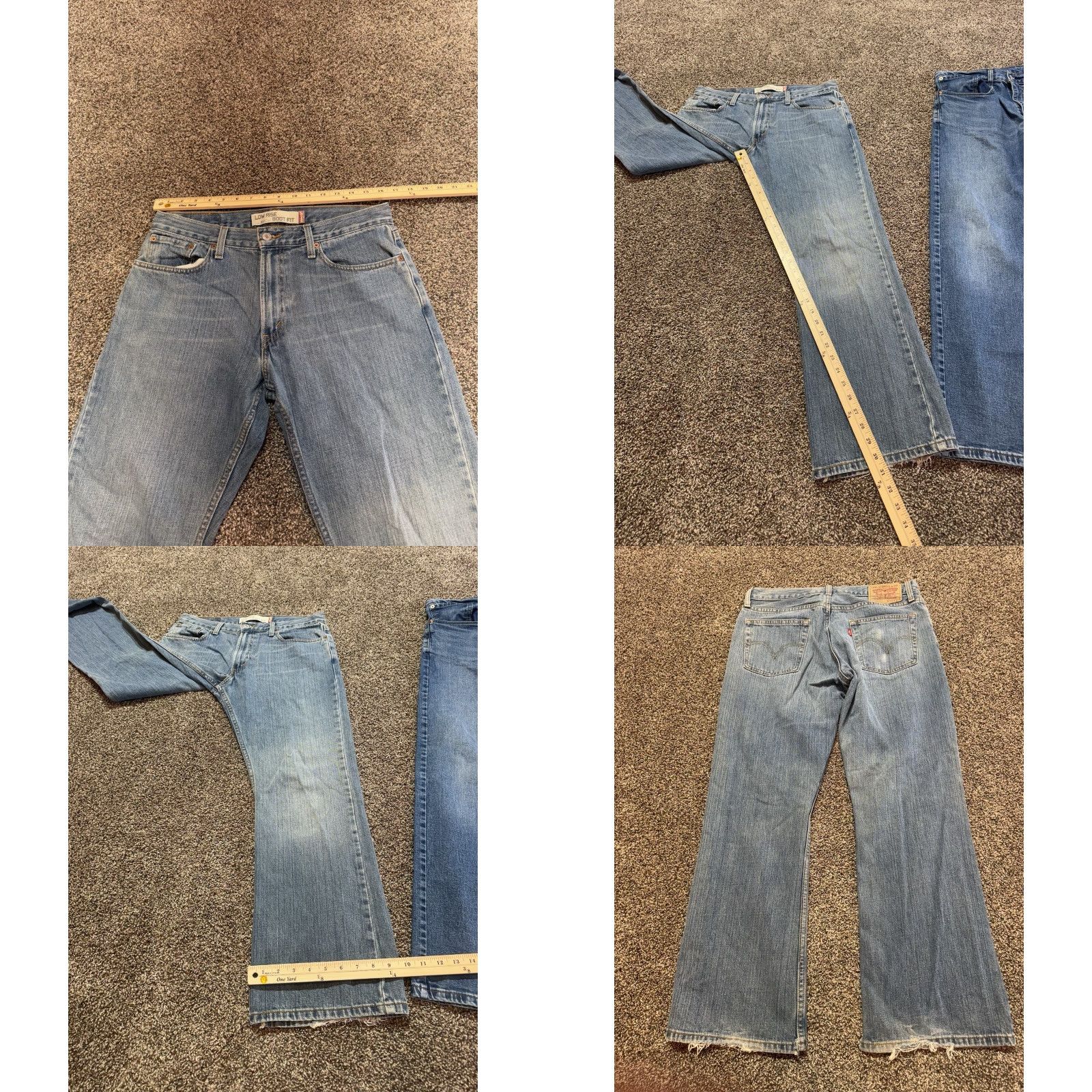 Levi's Levi's 505 Levi's 527 Jeans Size 34 Blue Denim 34X30 Lot Of 2 Straight Men Size US 34 / EU 50 - 8 Thumbnail